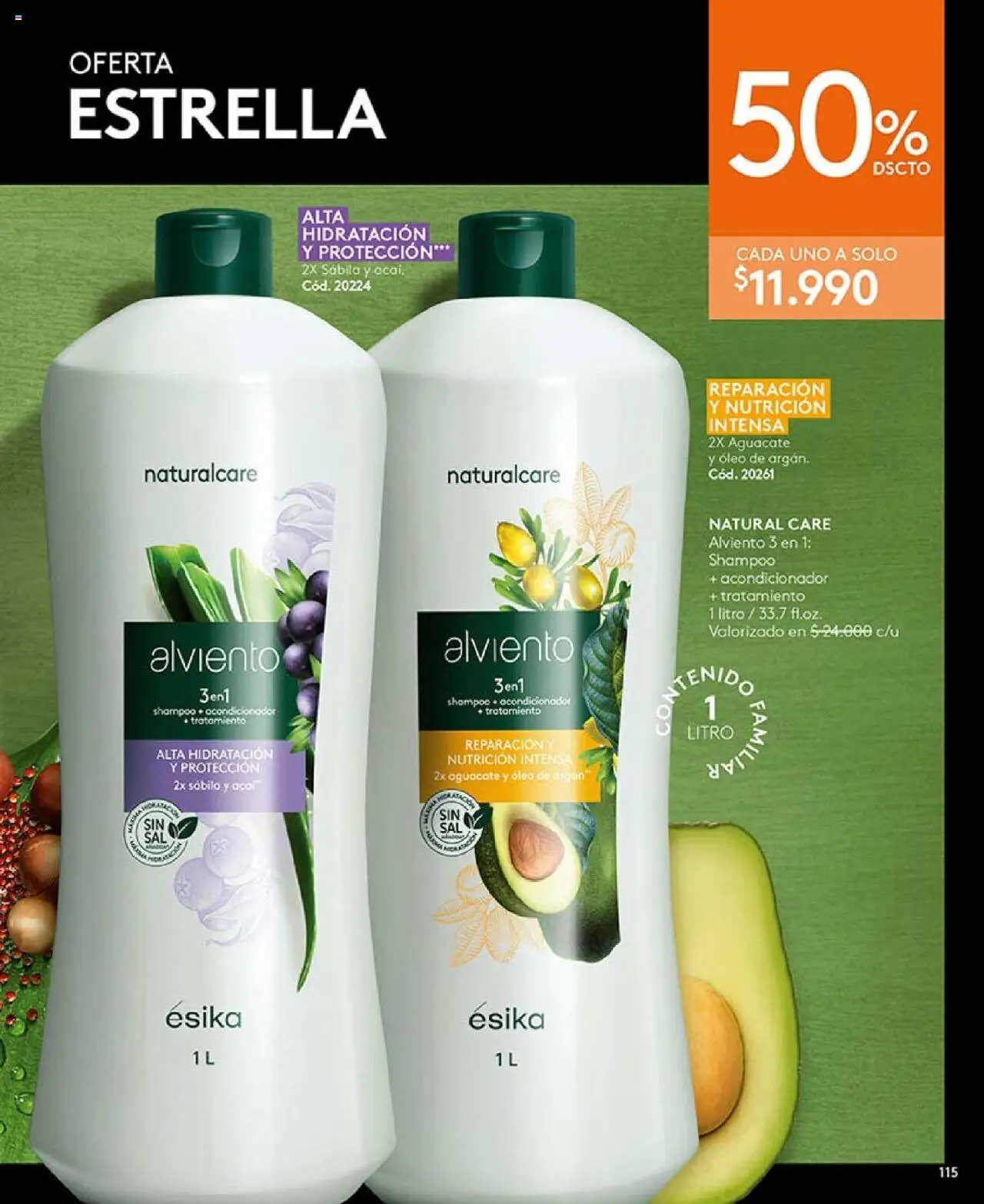 Catálogo Ésika Campaña 14 │ válido desde el 01.09.2025 | Página: 119 | Productos: Acondicionador, Shampoo