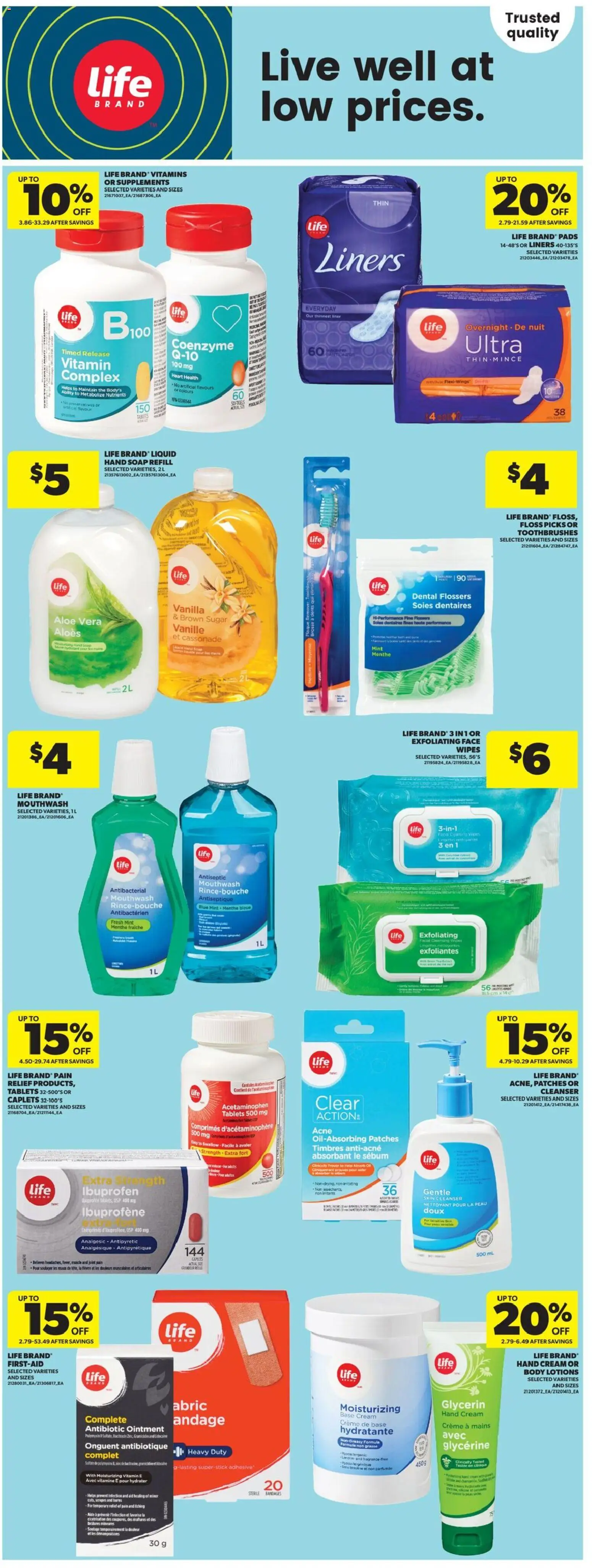 Real Canadian Superstore flyer valid from 30.04.2026 | Page: 19 | Products: Cream, Hand cream, Soap, Mouthwash