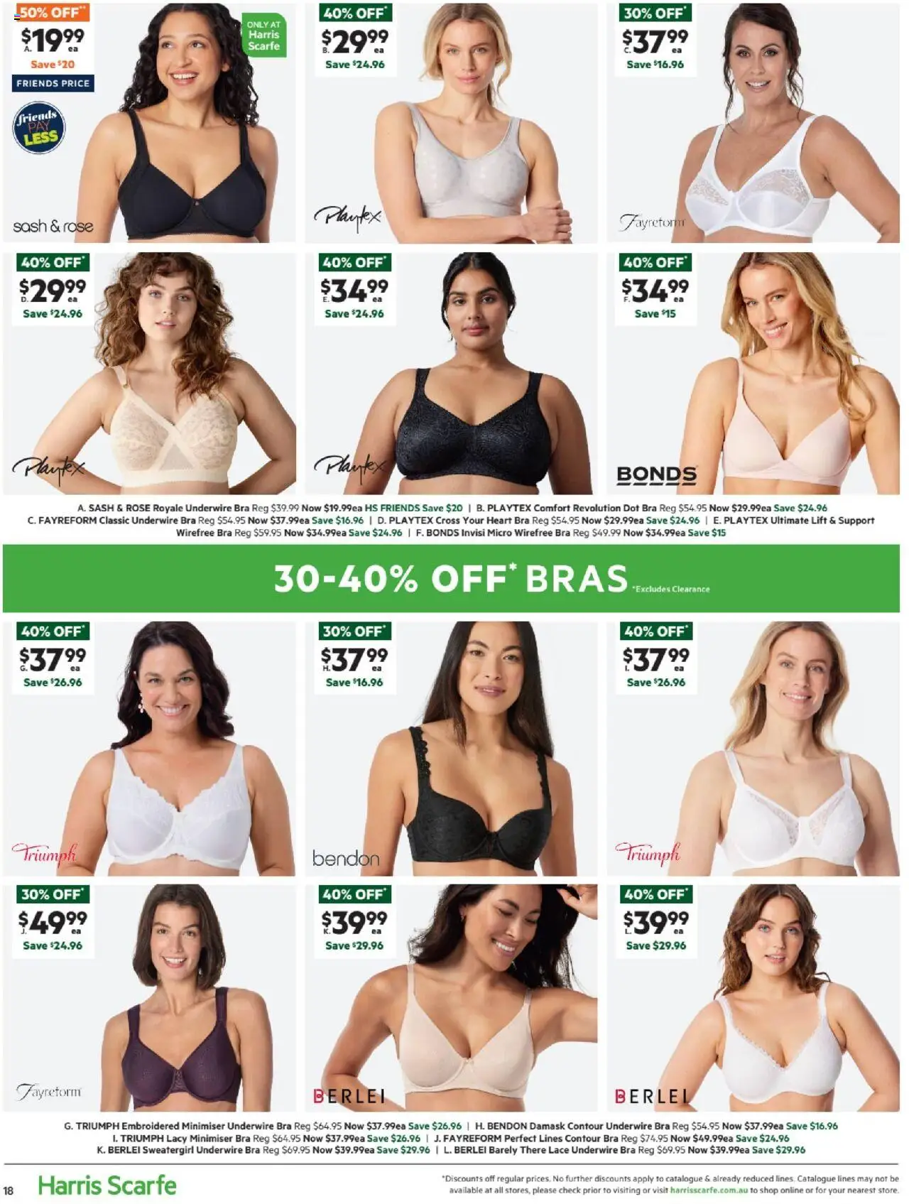 Harris Scarfe catalogue - valid from 28.06.2025 | Page: 18 | Products: Bra, Contour