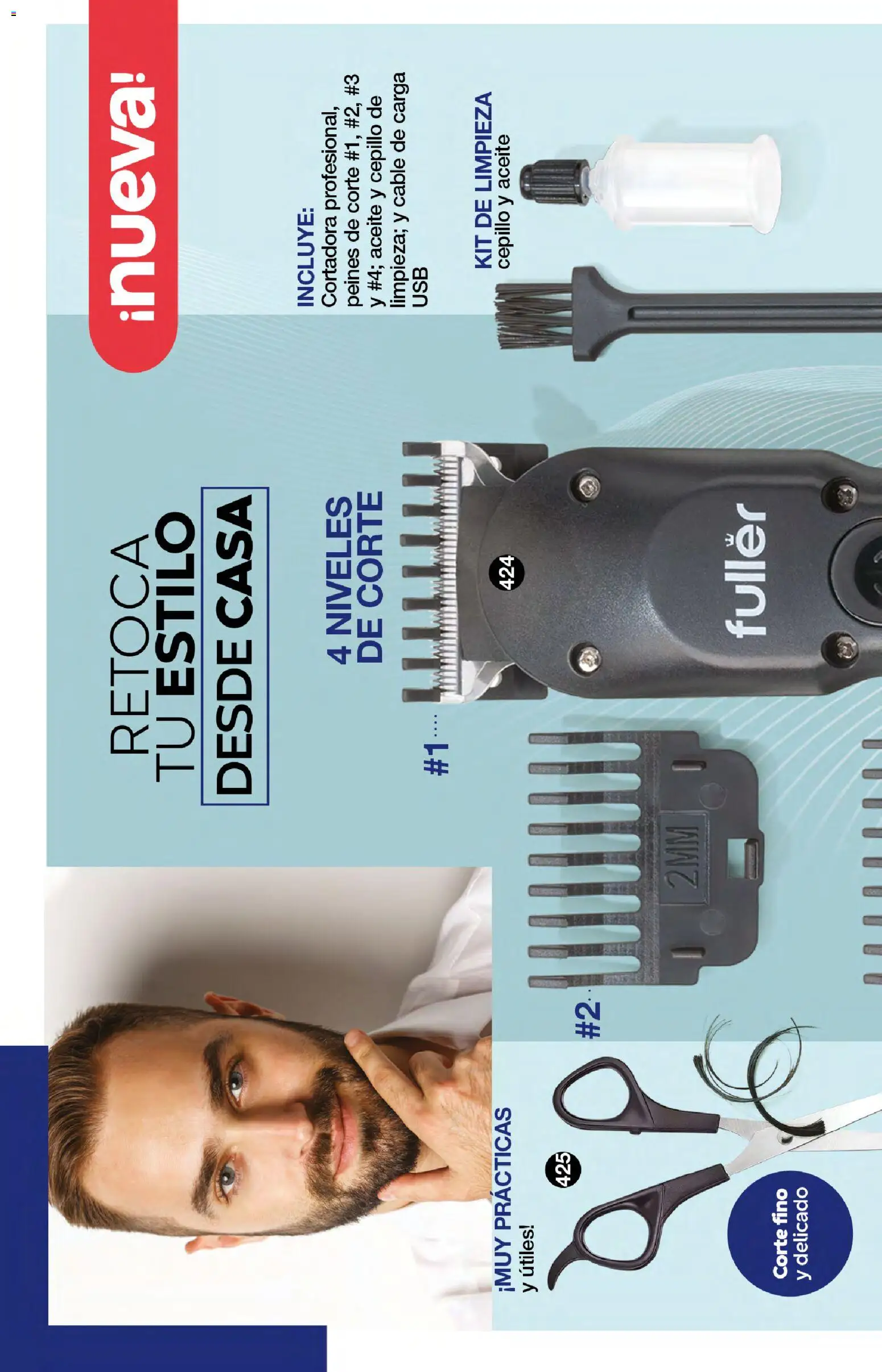 Nuevas ofertas de Fuller válidas en toda la República Mexicana desde el 18.02.2026. ¡Encuentra las mejores ofertas en Fuller campaña 23 2026! | Página: 112 | Productos: Cepillo, Aceite, Cable