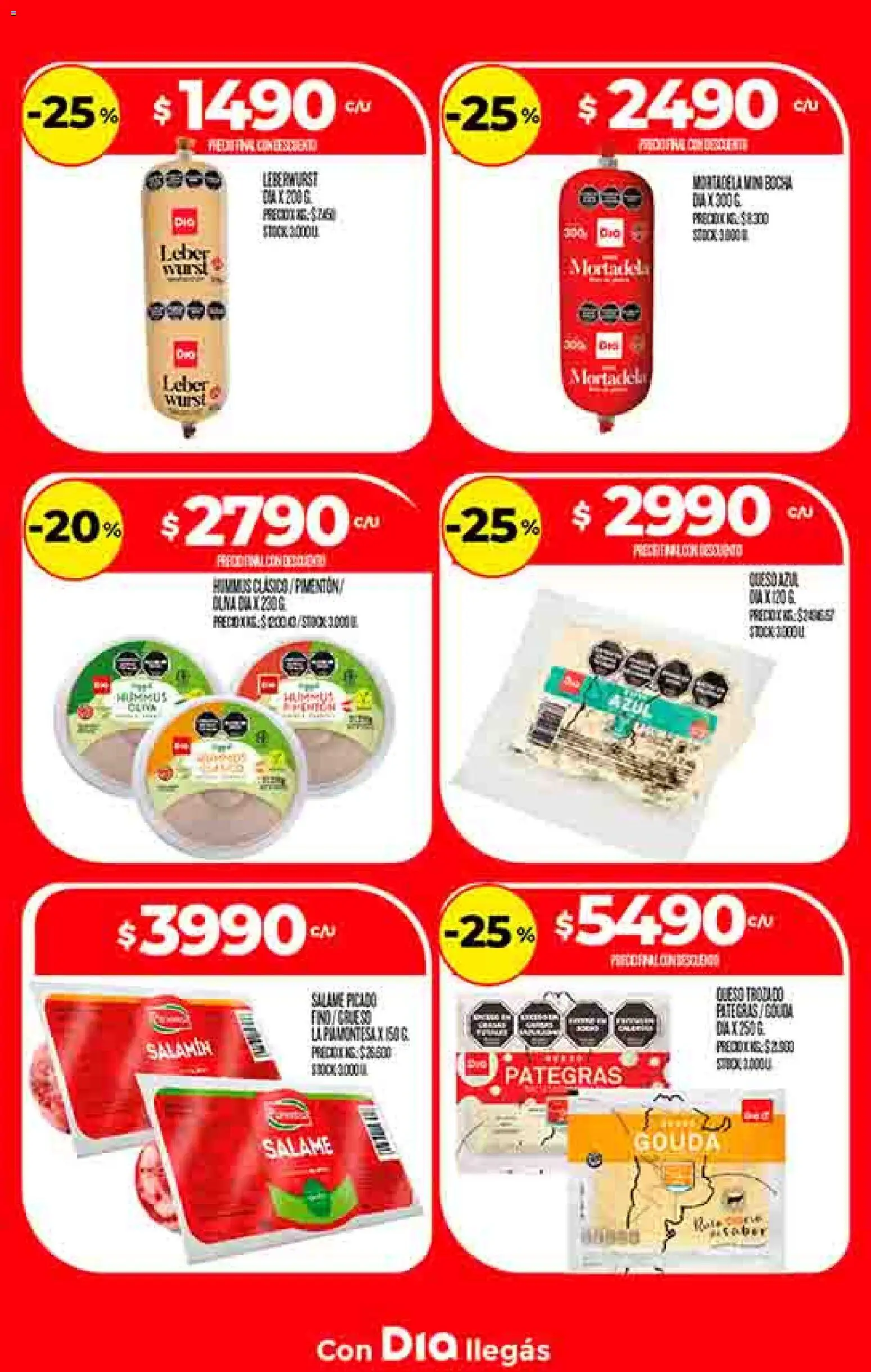Dia - Ofertas  │ válido desde el 17.12.2025 | Página: 17 | Productos: Mortadela, Queso, Salame