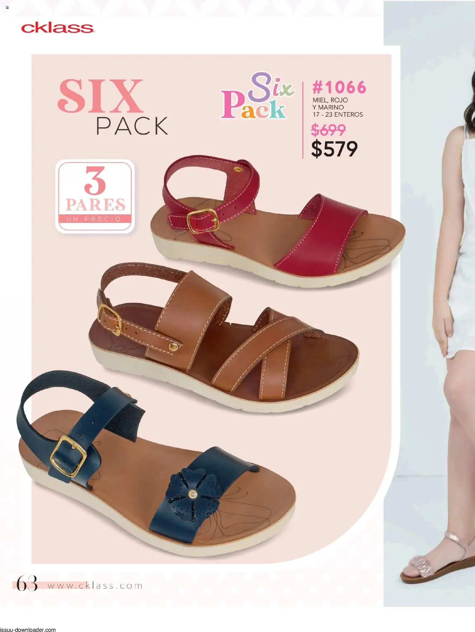 Nuevas ofertas de Cklass válidas en toda la República Mexicana desde el 26.01.2026. ¡Encuentra las mejores ofertas en Cklass catálogo Especial Calzado! | Página: 64