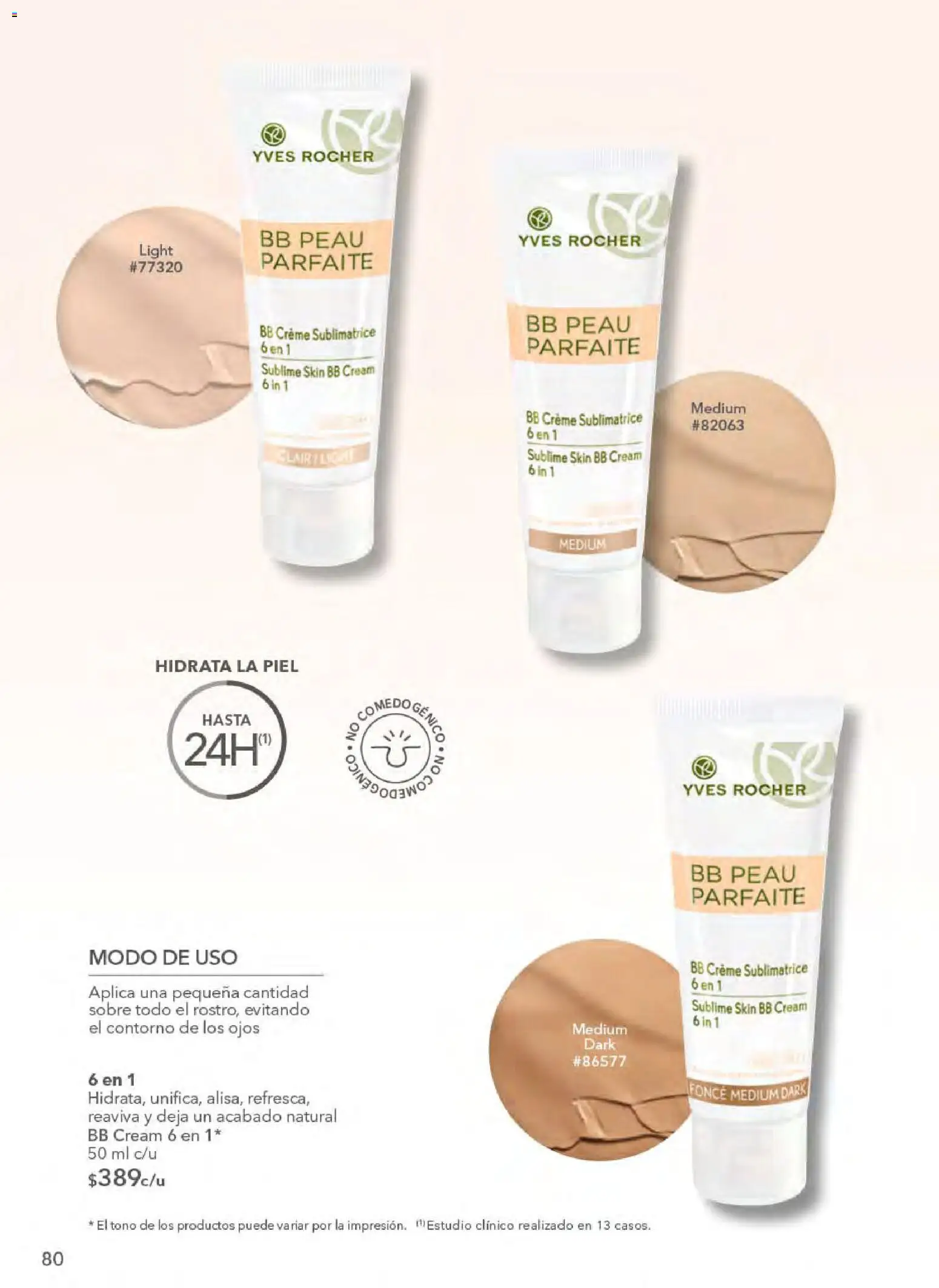 Nuevas ofertas de Yves Rocher válidas en toda la República Mexicana desde el 21.04.2026. ¡Encuentra las mejores ofertas en Yves Rocher campaña 6 2026! | Página: 82 | Productos: Contorno, Sobre