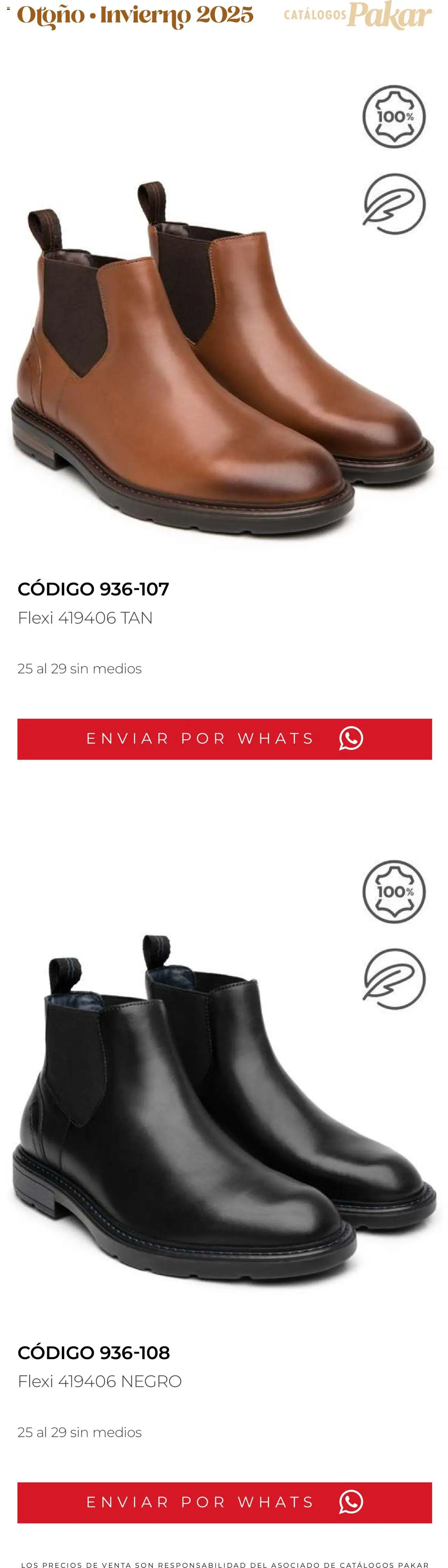 Nuevas ofertas de SC Pakar válidas en toda la República Mexicana desde el 10.10.2025. ¡Encuentra las mejores ofertas en SC Pakar - Catálogo Flexi otoño / invierno! | Página: 197