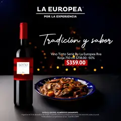Vista previa de La Europea catálogo Tradición y el sabor, nuevo folleto de la tienda, válido en México a partir del 18.12.2025