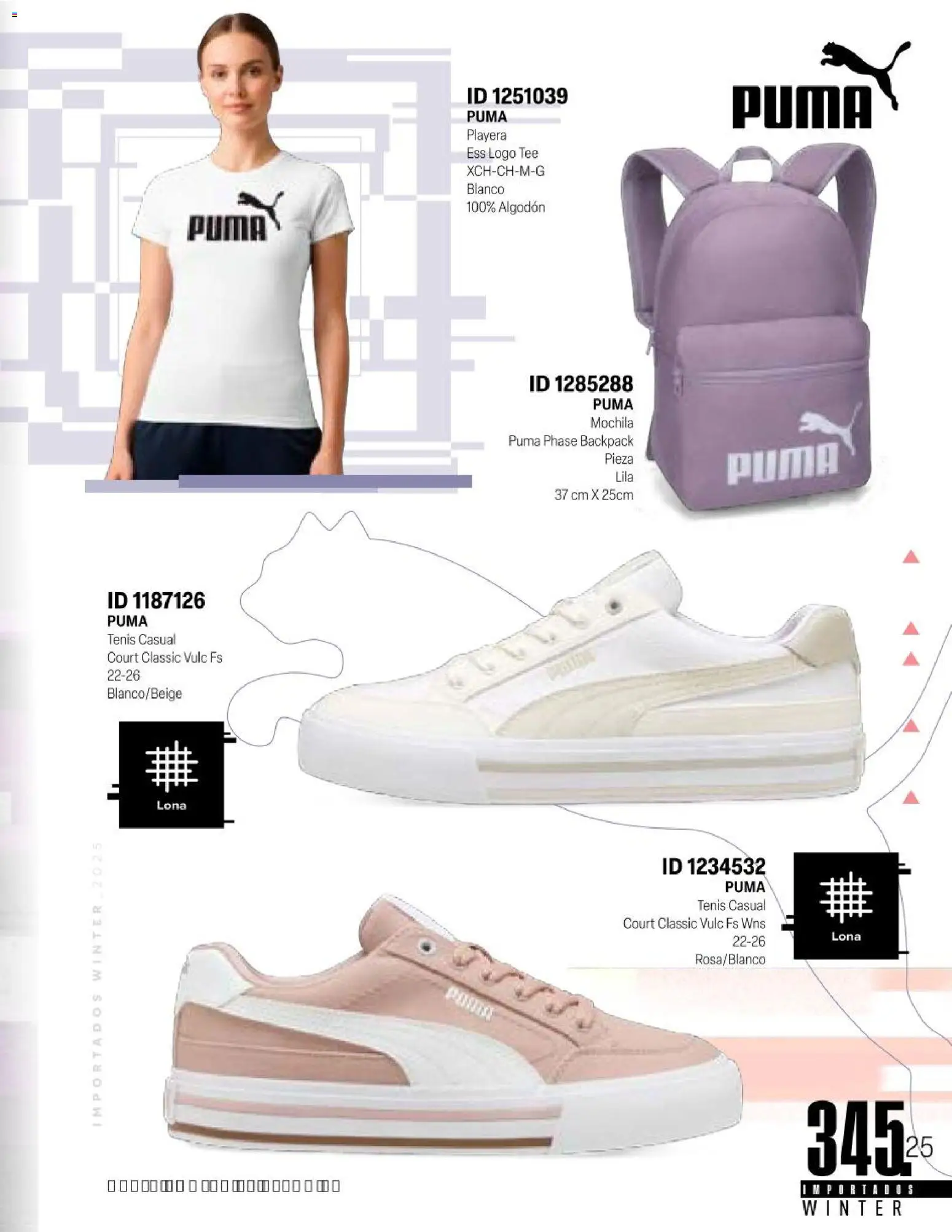 Nuevas ofertas de Price Shoes válidas en toda la República Mexicana desde el 11.11.2025. ¡Encuentra las mejores ofertas en Price Shoes catálogo Importados Winter 2025  ! | Página: 345 | Productos: Tenis, Lona, Algodón, Playera