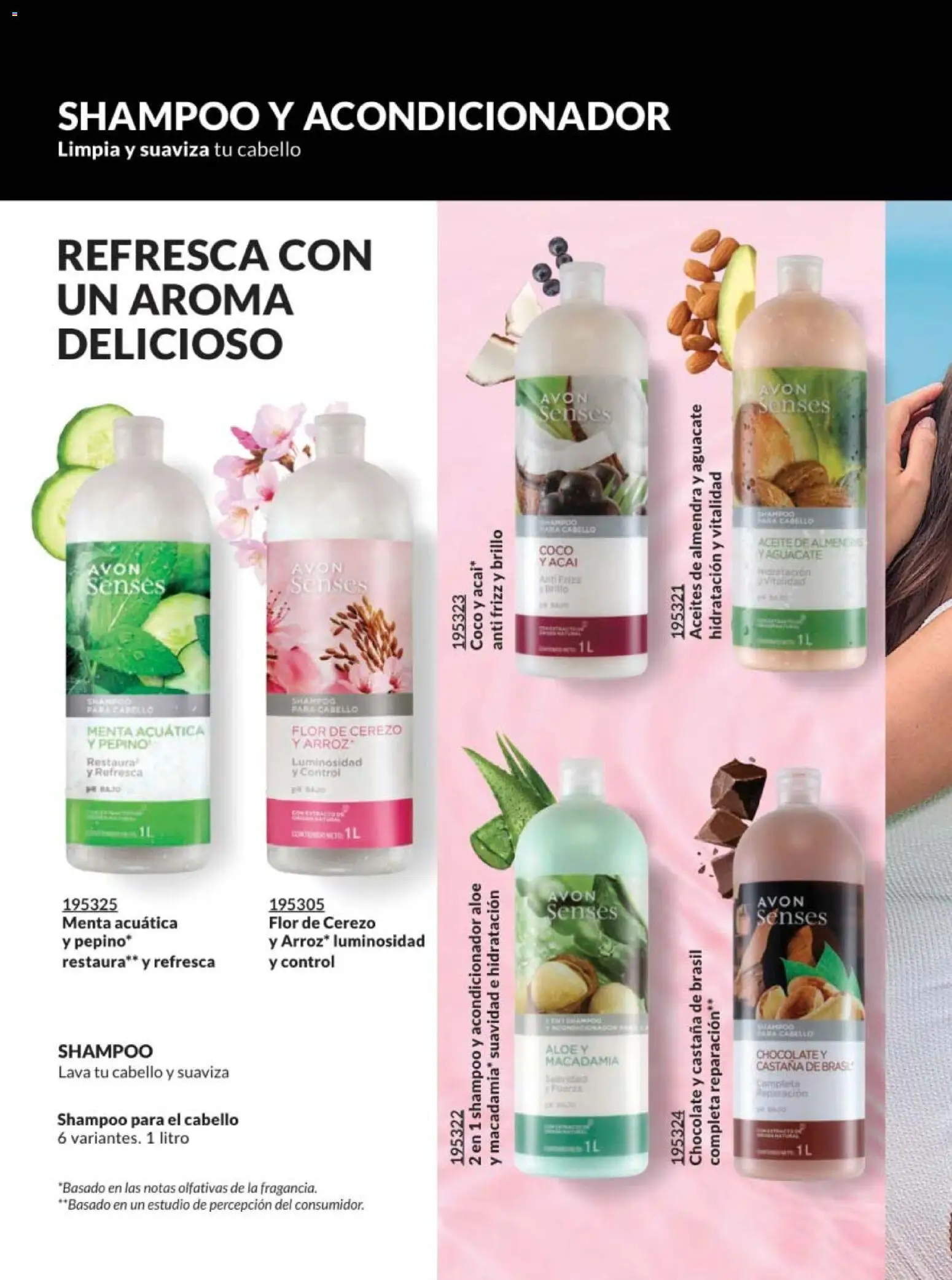 Nuevas ofertas de AVON válidas en toda la República Mexicana desde el 30.01.2026. ¡Encuentra las mejores ofertas en AVON campaña 3 2026! | Página: 192 | Productos: Brillo, Aceite, Aguacate, Chocolate