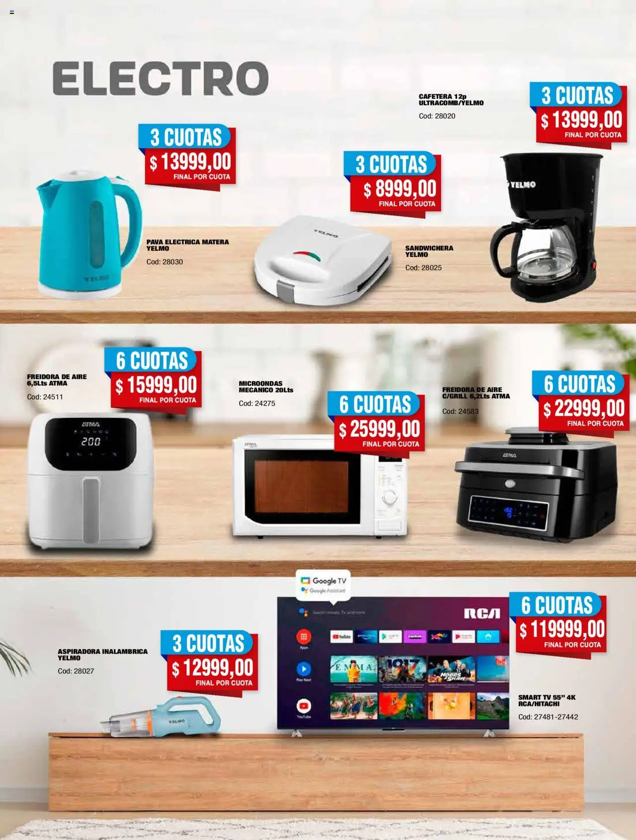 Maxiconsumo ofertas │ válido desde el 29.09.2025 | Página: 32 | Productos: Cafetera, Pava, Sandwichera, Pava eléctrica