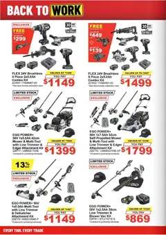 Preview of Total Tools Catalogue - valid from 27.01.2026 | Page: 8 | Products: Mower