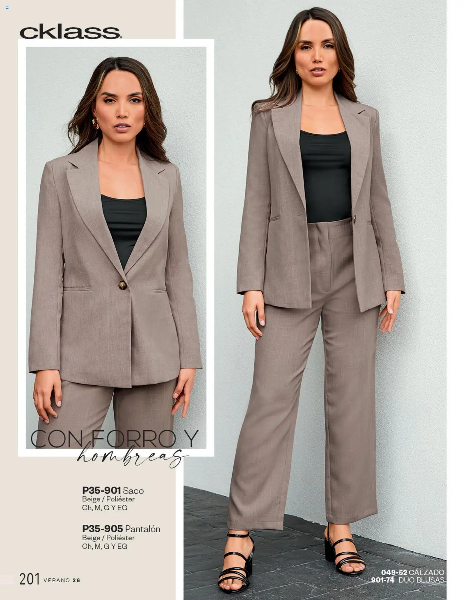 Nuevas ofertas de Cklass válidas en toda la República Mexicana desde el 05.03.2026. ¡Encuentra las mejores ofertas en Cklass catálogo Complemento Verano Ropa! | Página: 202