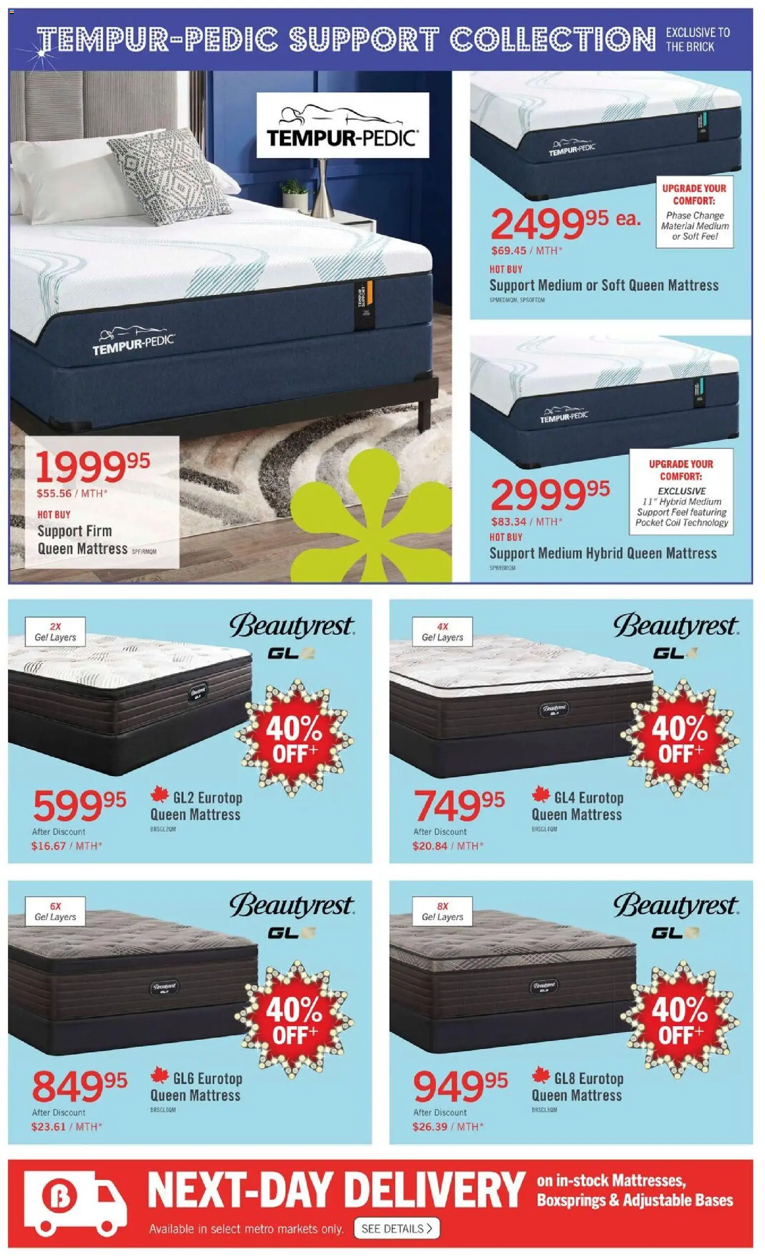 The Brick flyer valid from 06.03.2026 | Page: 4 | Products: Mattress