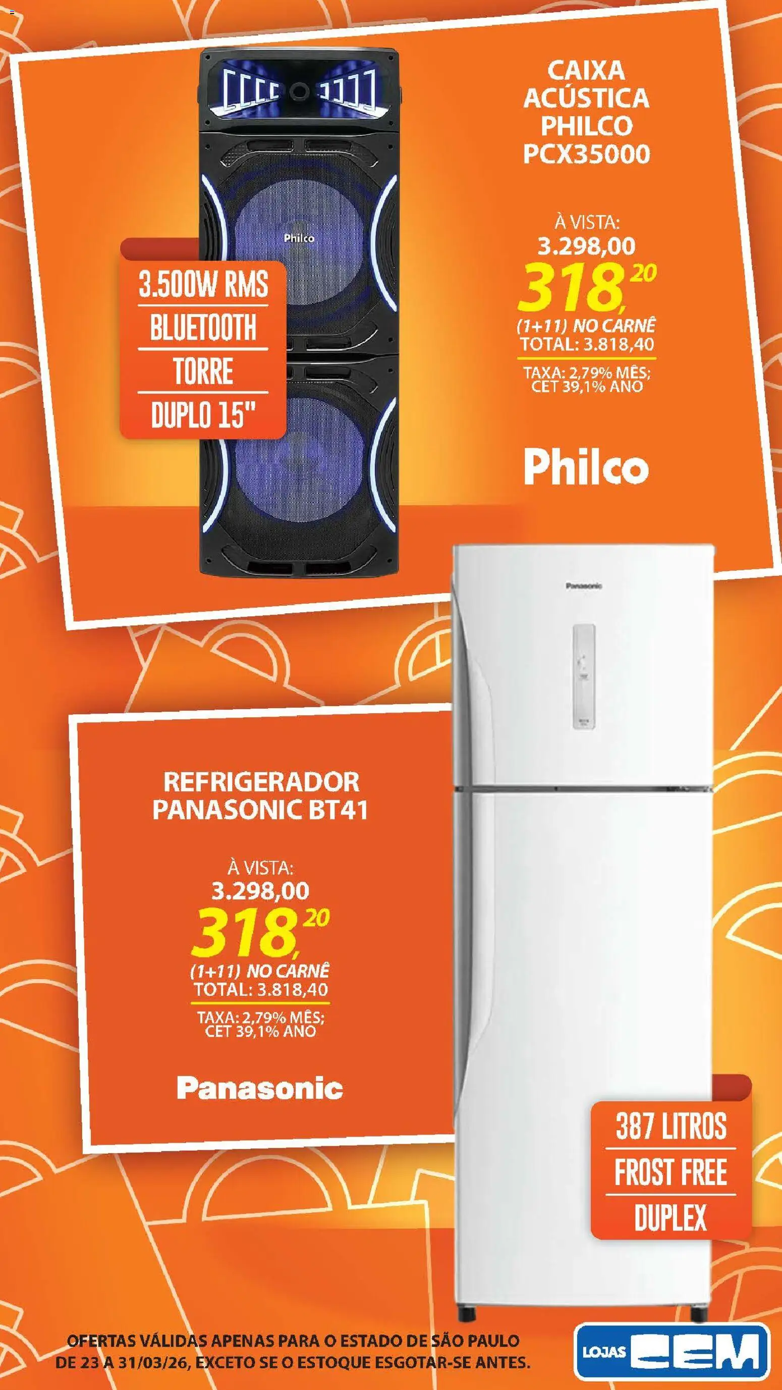 Lojas Cem Folheto - válido de 23.03.2026 | Página: 6