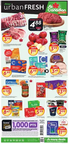 Preview of Sobeys - Weekly Flyer - Urban Fresh from shop Sobeys valid from 16.10.2025