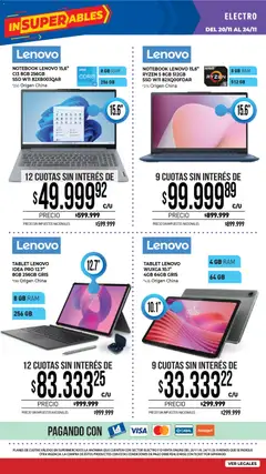Vista previa La Anonima catálogo válido desde el 20.11.2025 | Página: 35 | Productos: Tablet, Notebook