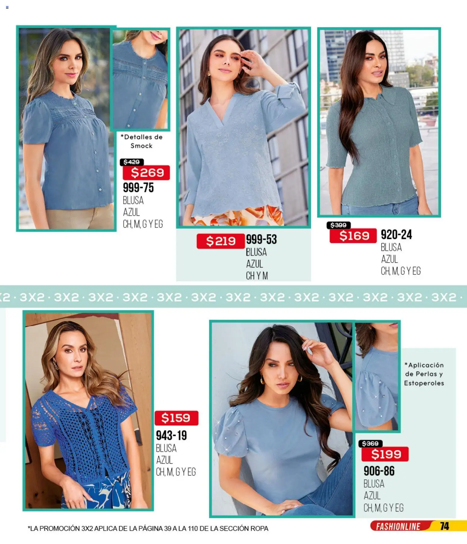 Nuevas ofertas de Cklass válidas en toda la República Mexicana desde el 14.04.2026. ¡Encuentra las mejores ofertas en Cklass catálogo 3X2 Digital Calzado! | Página: 212 | Productos: Blusa, Ropa