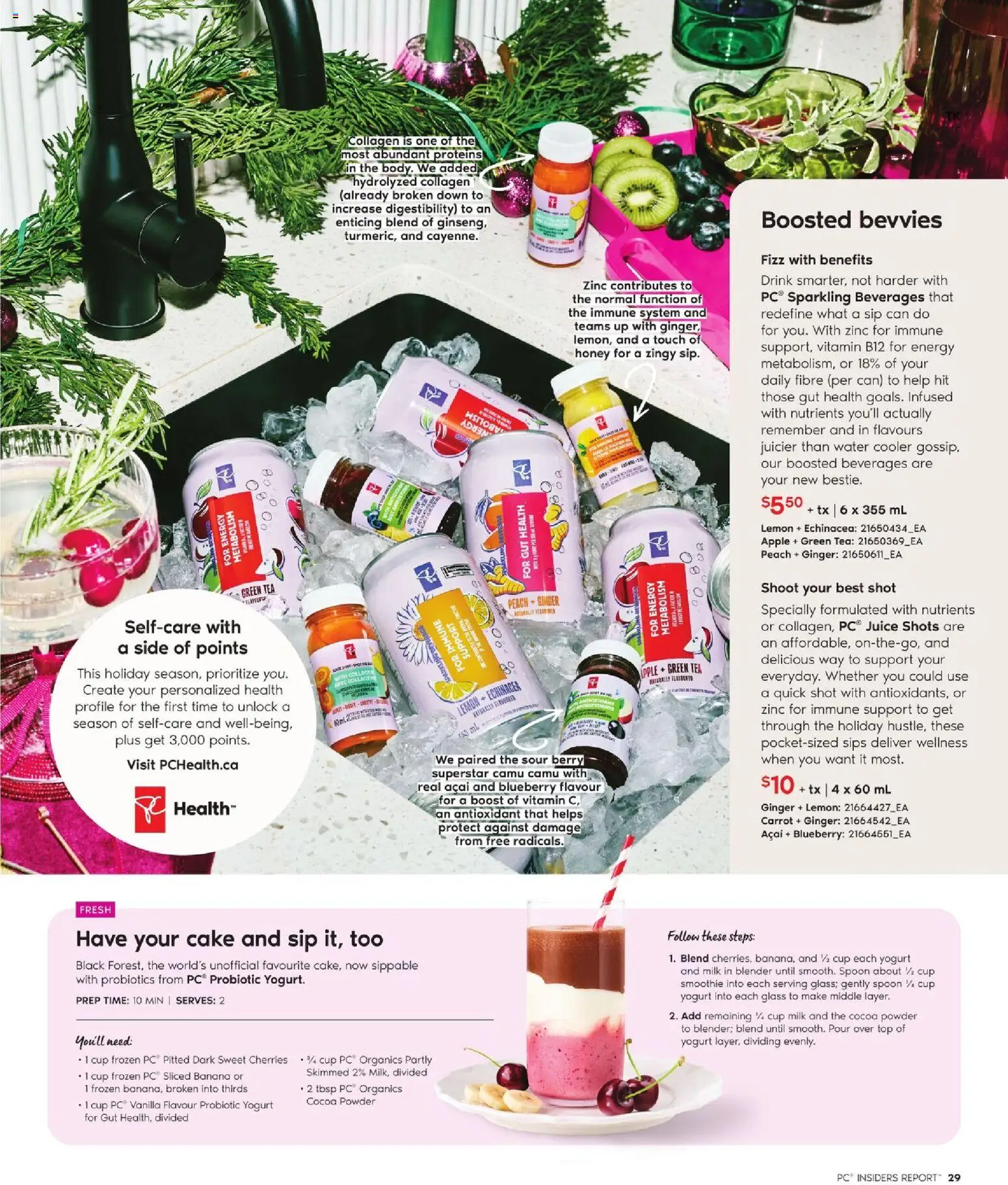 Provigo flyer valid from 30.10.2025 | Page: 20 | Products: PC, Milk, Yogurt, Juice