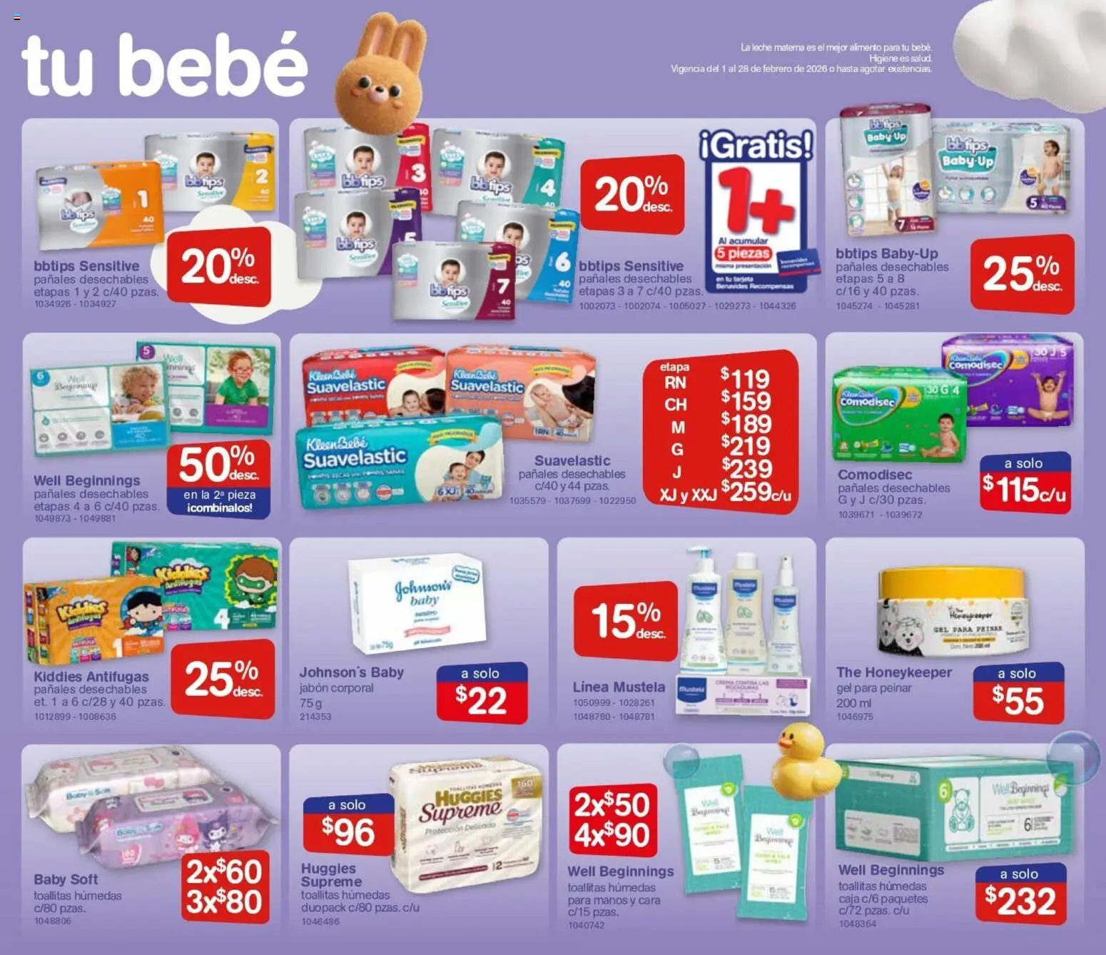 Nuevas ofertas de Farmacia Benavides válidas en toda la República Mexicana desde el 01.01.2026. ¡Encuentra las mejores ofertas en Farmacia Benavides catálogo! | Página: 17