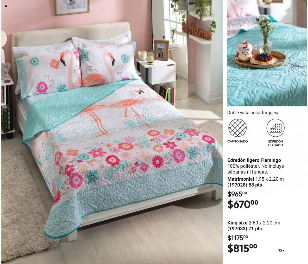 Nuevas ofertas de AVON válidas en toda la República Mexicana desde el 16.07.2025. ¡Encuentra las mejores ofertas en AVON - Casa & Estilo 12 2025! | Página: 128 | Productos: Sabanas