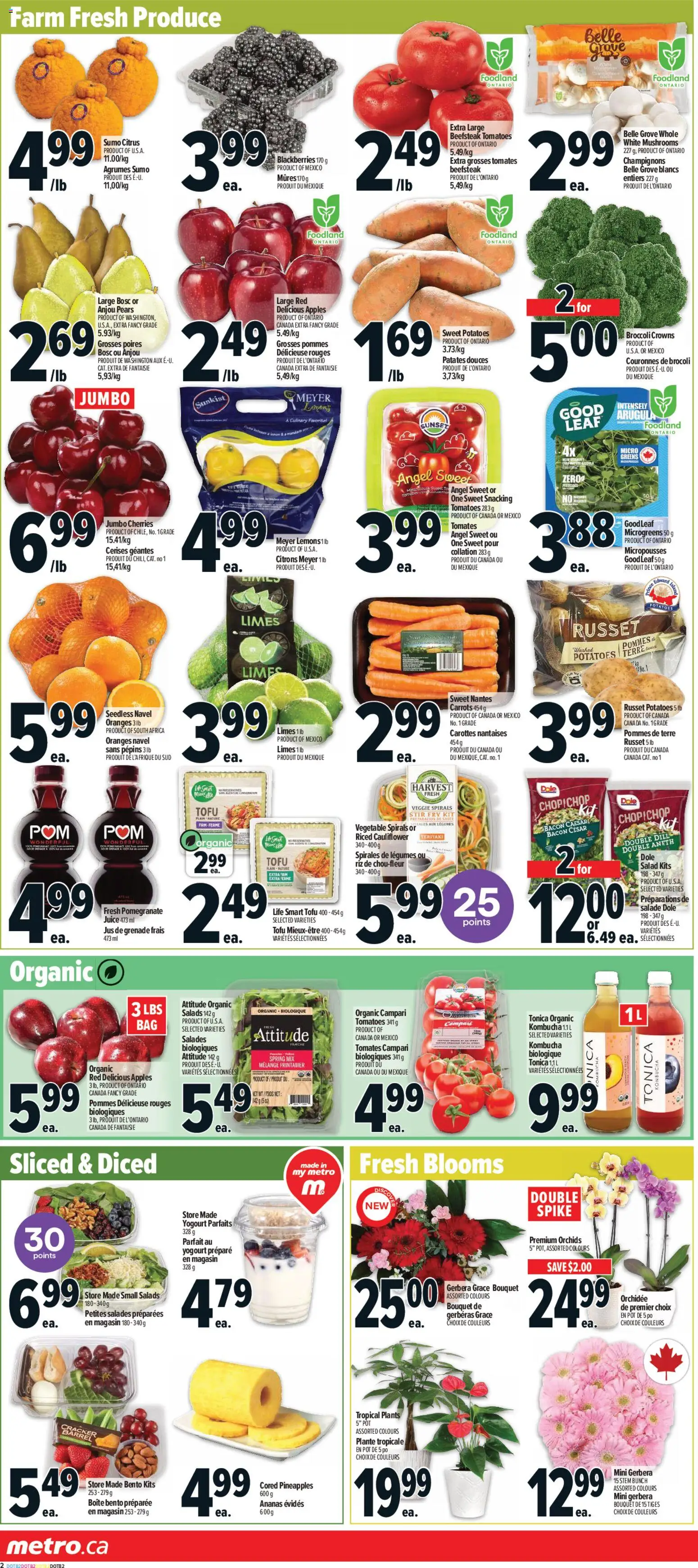 Metro flyer valid from 01.01.2026 | Page: 6 | Products: Potatoes, Juice, Apples, Tomatoes