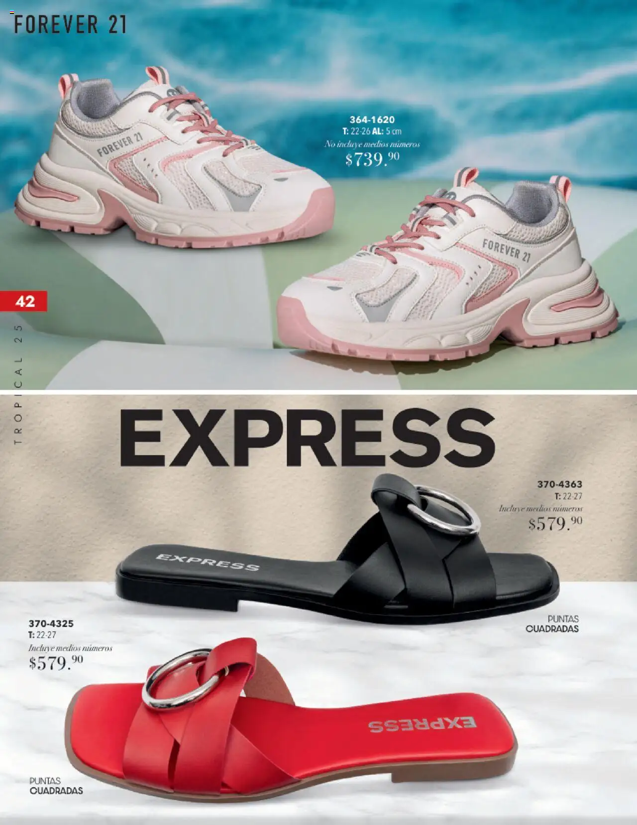 Nuevas ofertas de Andrea válidas en toda la República Mexicana desde el 17.08.2025. ¡Encuentra las mejores ofertas en Andrea - Catálogo Tropical Otoño / Invierno! | Página: 42