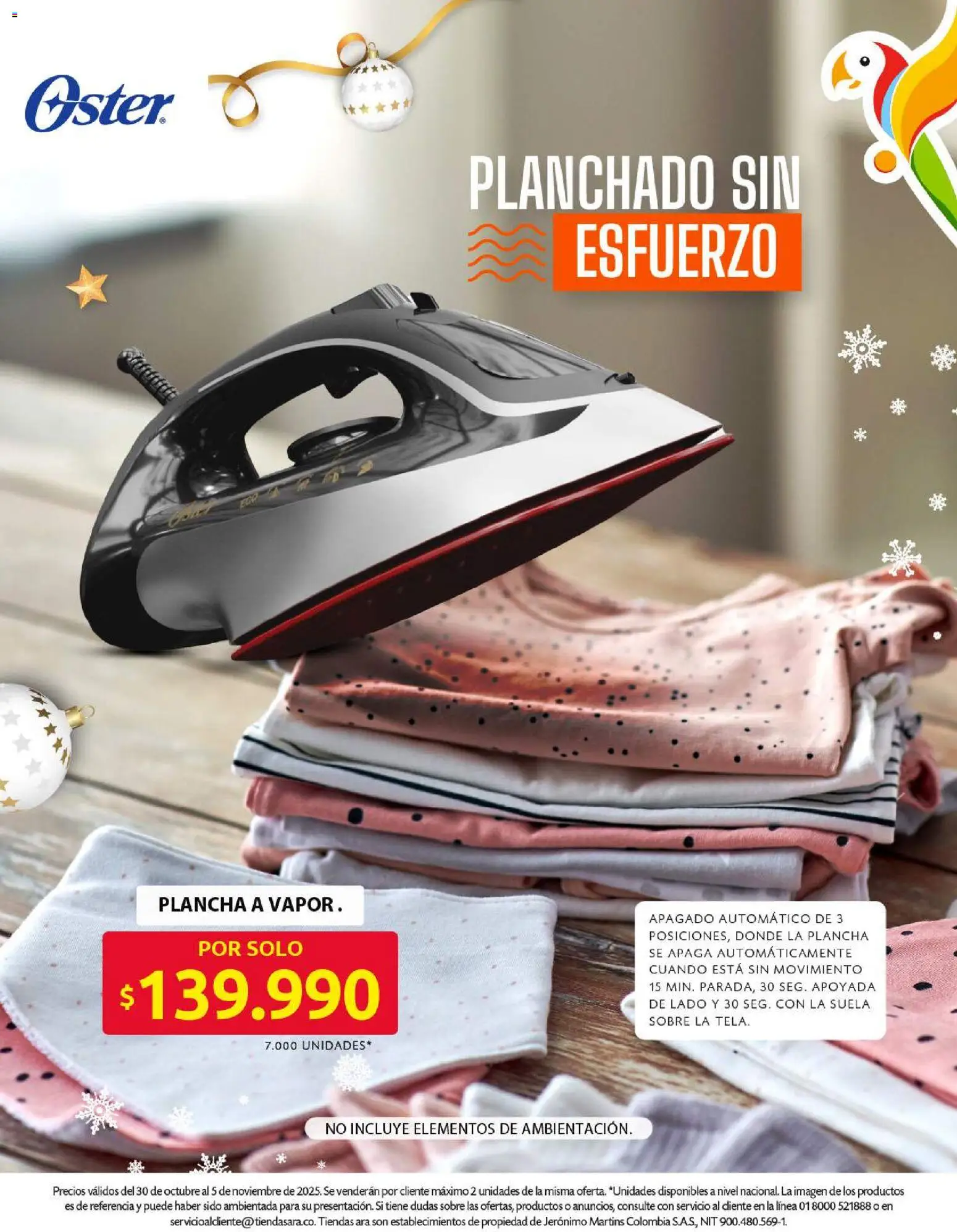 Ara revista - valida desde el 30.10.2025 | Página: 22 | Productos: Plancha, Sobre