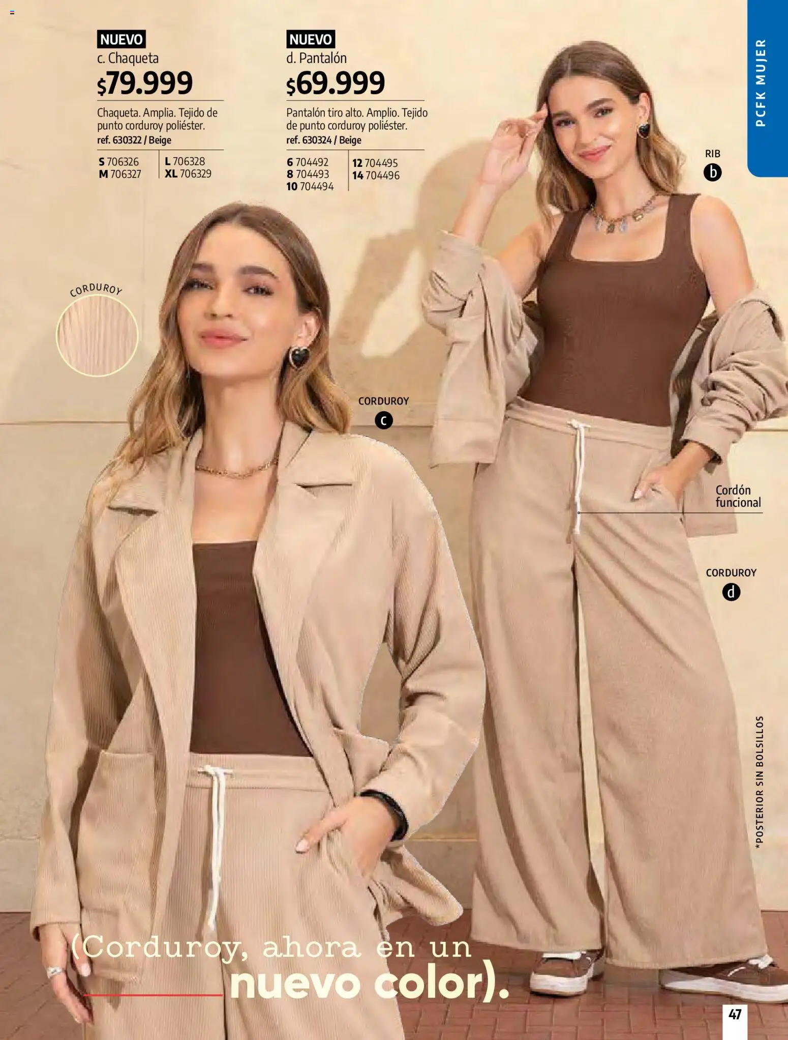 Pacifika revista - valida desde el 01.04.2026 | Página: 47 | Productos: Chaqueta