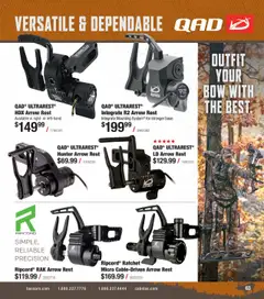 Cabela's Archery 25 - valid from 15.07.2025 | Page: 63 | Products: Ratchet, Bow, Arrow, Archery
