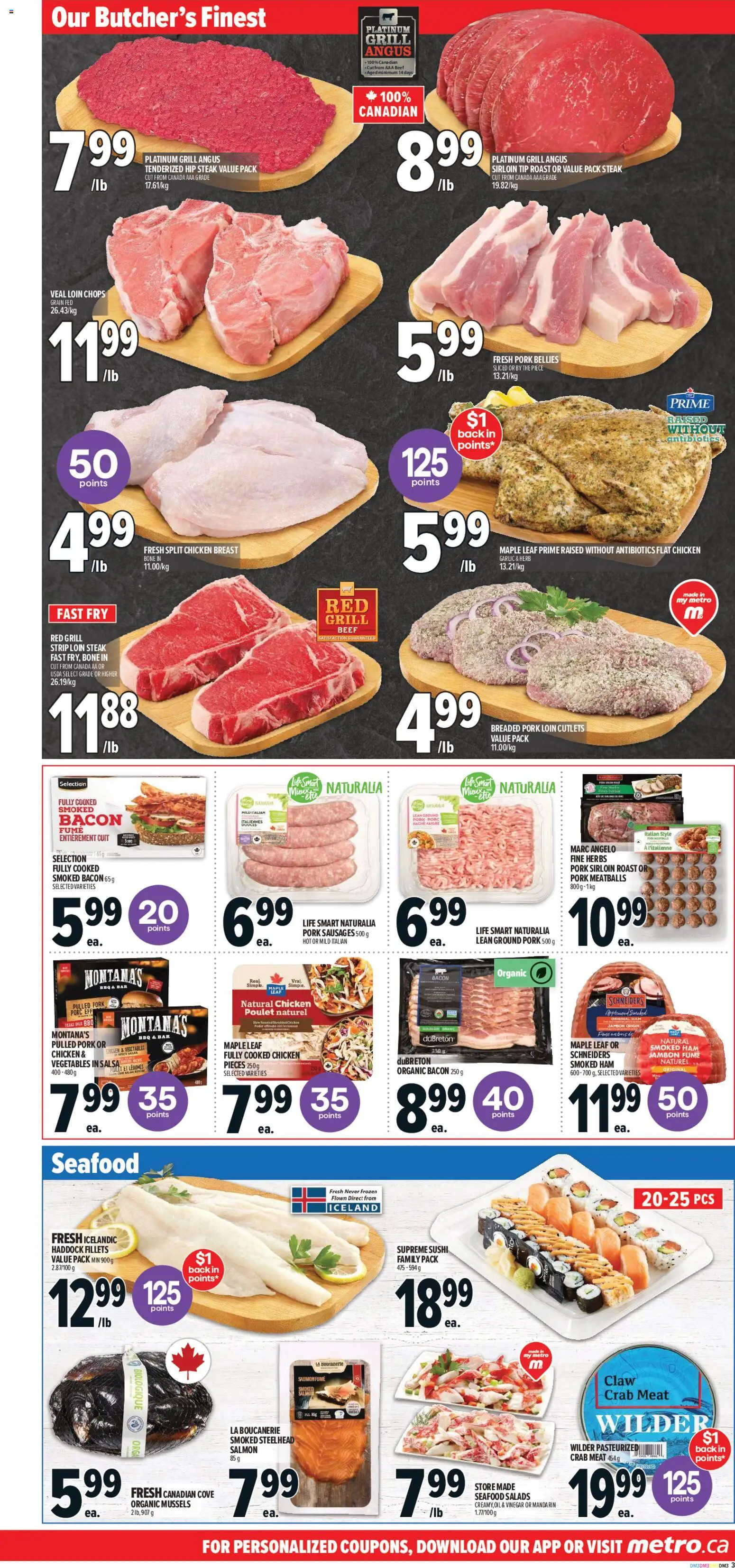 Metro flyer valid from 06.11.2025 | Page: 8 | Products: Grill, Ham, Chicken, Pork