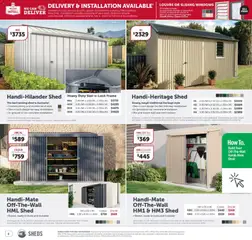 Preview of Stratco Catalogue QLD - valid from 12.12.2025 | Page: 6 | Products: Shelf, Kits, Window, Shed