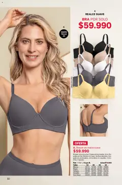 Leonisa revista - valida desde el 04.08.2025 | Página: 50 | Productos: Brasier