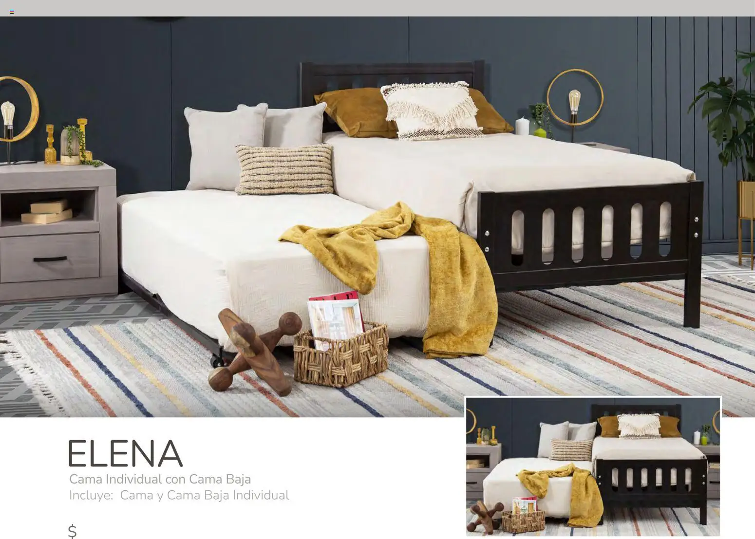 Nuevas ofertas de Muebles Dico válidas en toda la República Mexicana desde el 05.01.2026. ¡Encuentra las mejores ofertas en Muebles Dico catálogo Recámaras! | Página: 9 | Productos: Cama