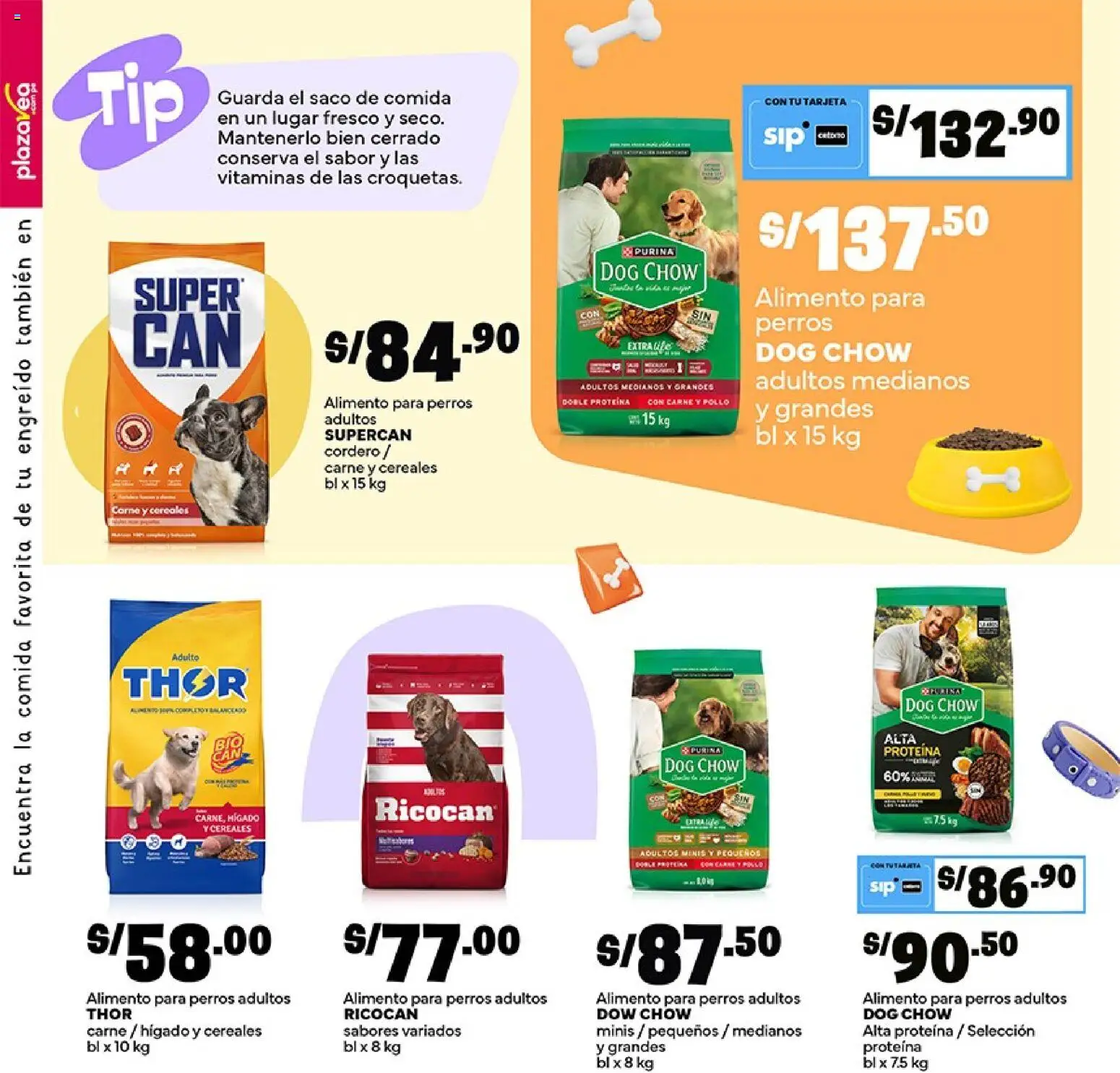 Catálogo Plaza Vea válido desde 06.04.2026 | Página: 8 | Productos: Cereales, Saco