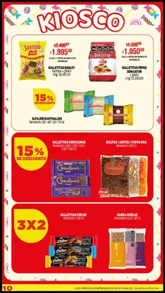 Vista previa Makro ofertas válido desde el 02.10.2025 | Página: 10 | Productos: Dulce de leche, Leche, Alfajor, Cereales