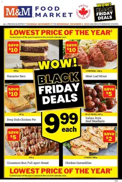 Preview of M&M Food Market - Black Friday  from shop M&M Food Market valid from 27.11.2025
