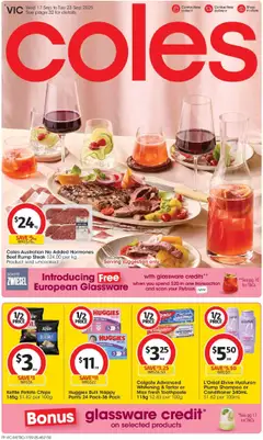 Preview of Coles Catalogue VIC - valid from 17.09.2025