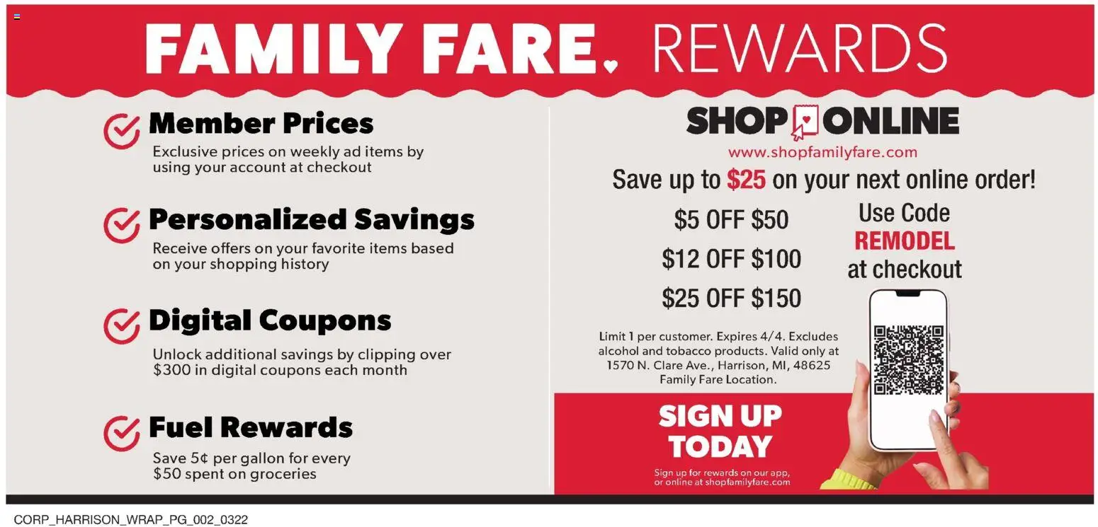 Family Fare Weekly Ad - valid from 22.03.2026 | Page: 3