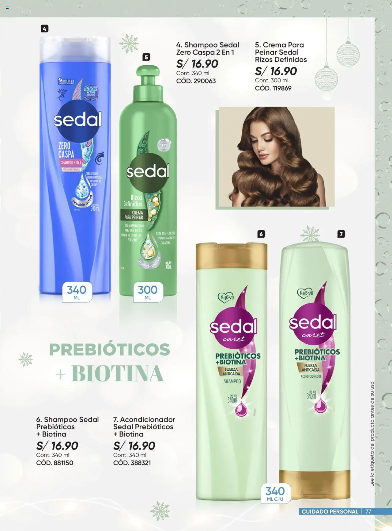 Catálogo Azzorti válido desde 15.10.2025 | Página: 77 | Productos: Shampoo, Acondicionador, Aceite, Crema