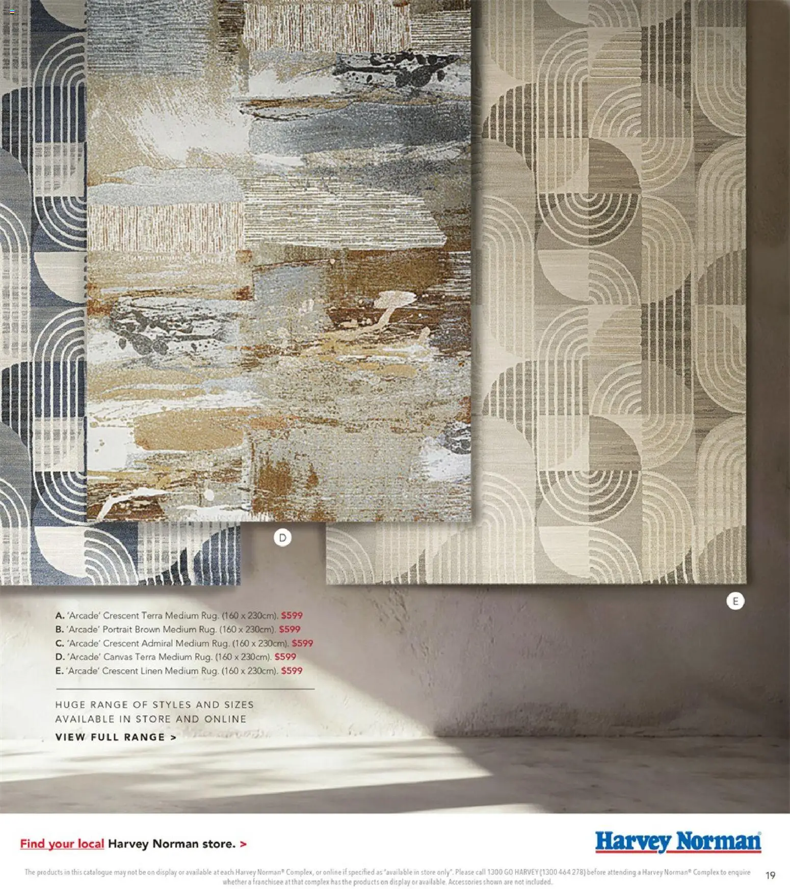 Harvey Norman catalogue - valid from 05.03.2026 | Page: 19 | Products: Linen, Accessories