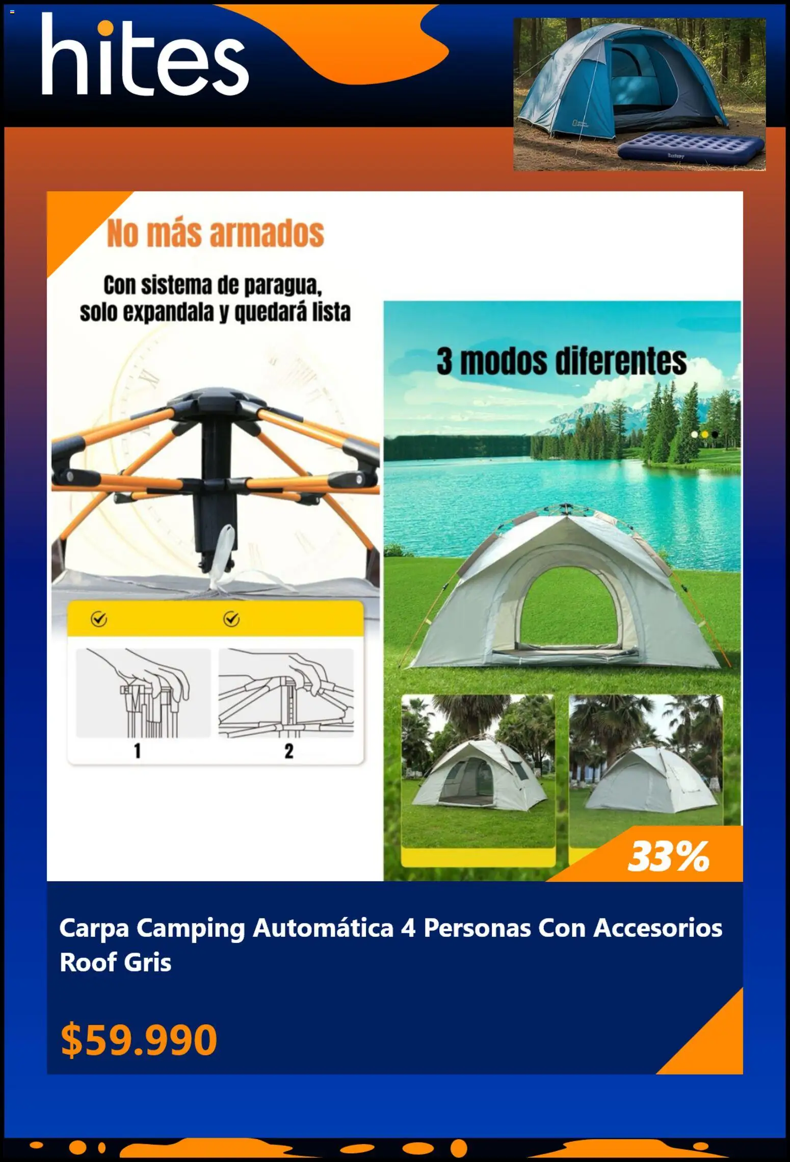 Hites ofertas  │ válido desde el 20.01.2026 | Página: 6 | Productos: Carpa