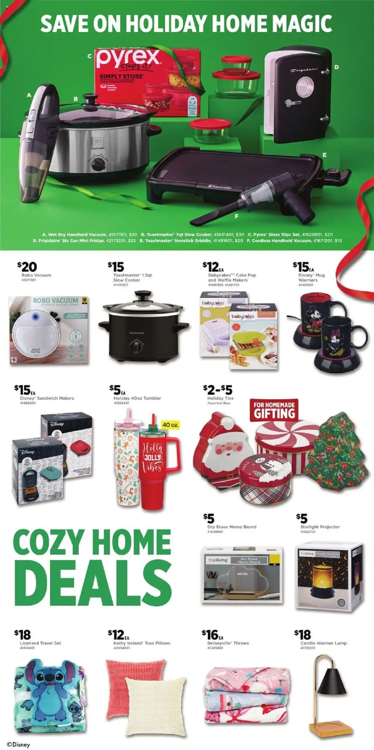 Dollar General Gift Guide - valid from 19.10.2025 | Page: 8 | Products: Vacuum, Lamp, Projector, Vacuum cleaner