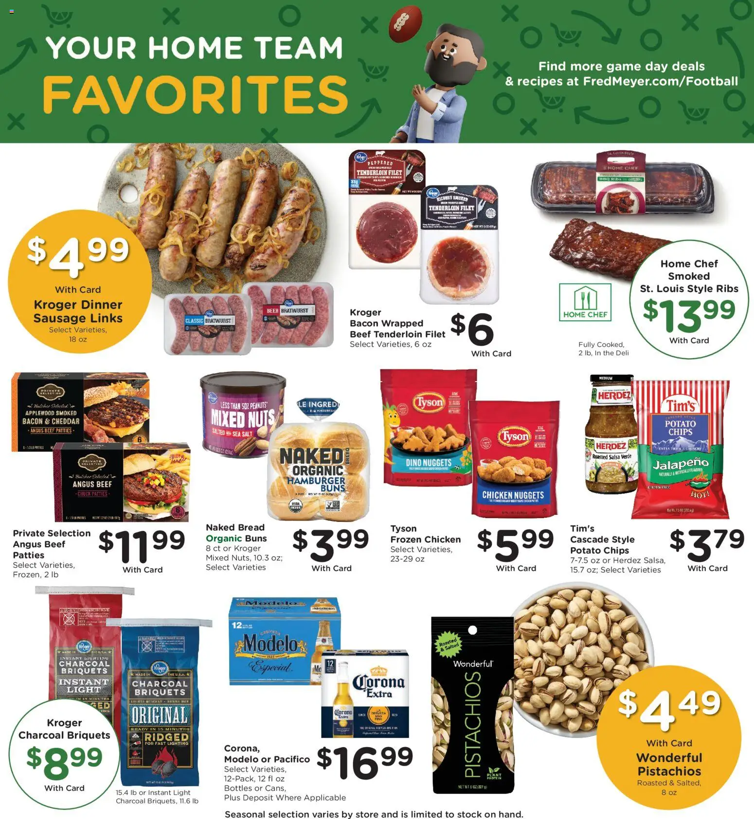 Fred Meyer Weekly Ad - valid from 03.12.2025 | Page: 8 | Products: Beef, Chips, Salt, Sausage