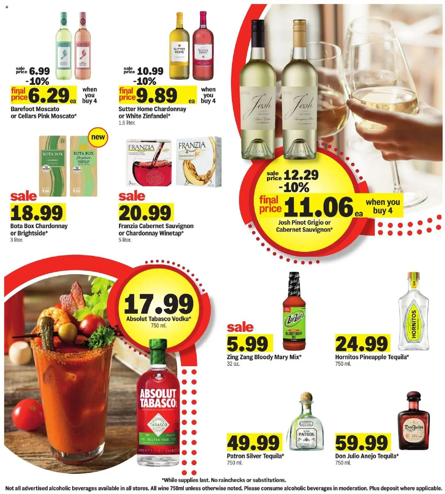 Meijer Weekly Ad - valid from 08.04.2026 | Page: 20 | Products: Box, Wine, Pineapple