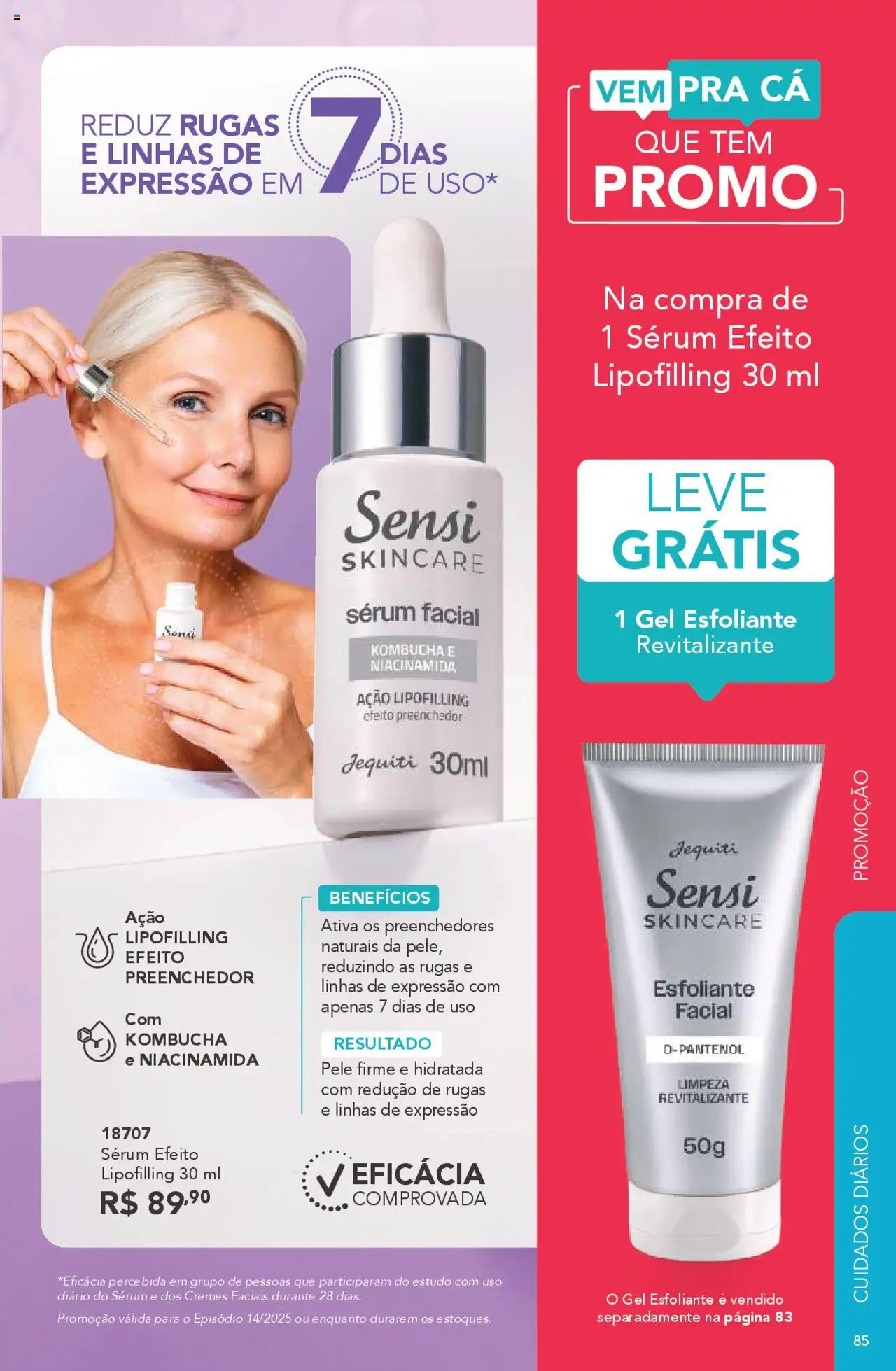 Jequiti Folheto - válido de 03.10.2025 | Página: 85 | Produtos: Sérum
