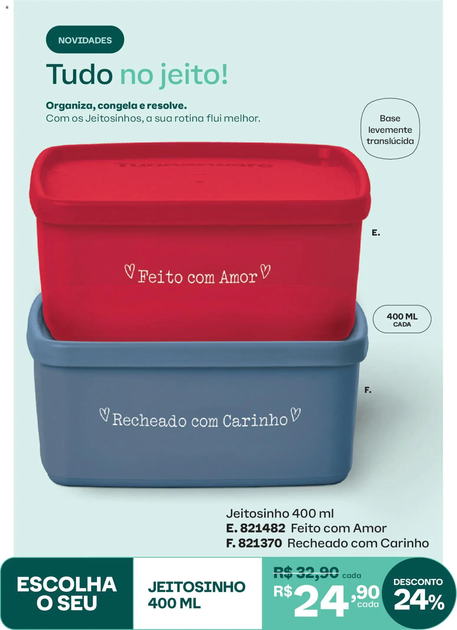 Tupperware catálogo Vitrine 05 de 01/05/2026 ? Não perca as melhores promoções! | Brasil