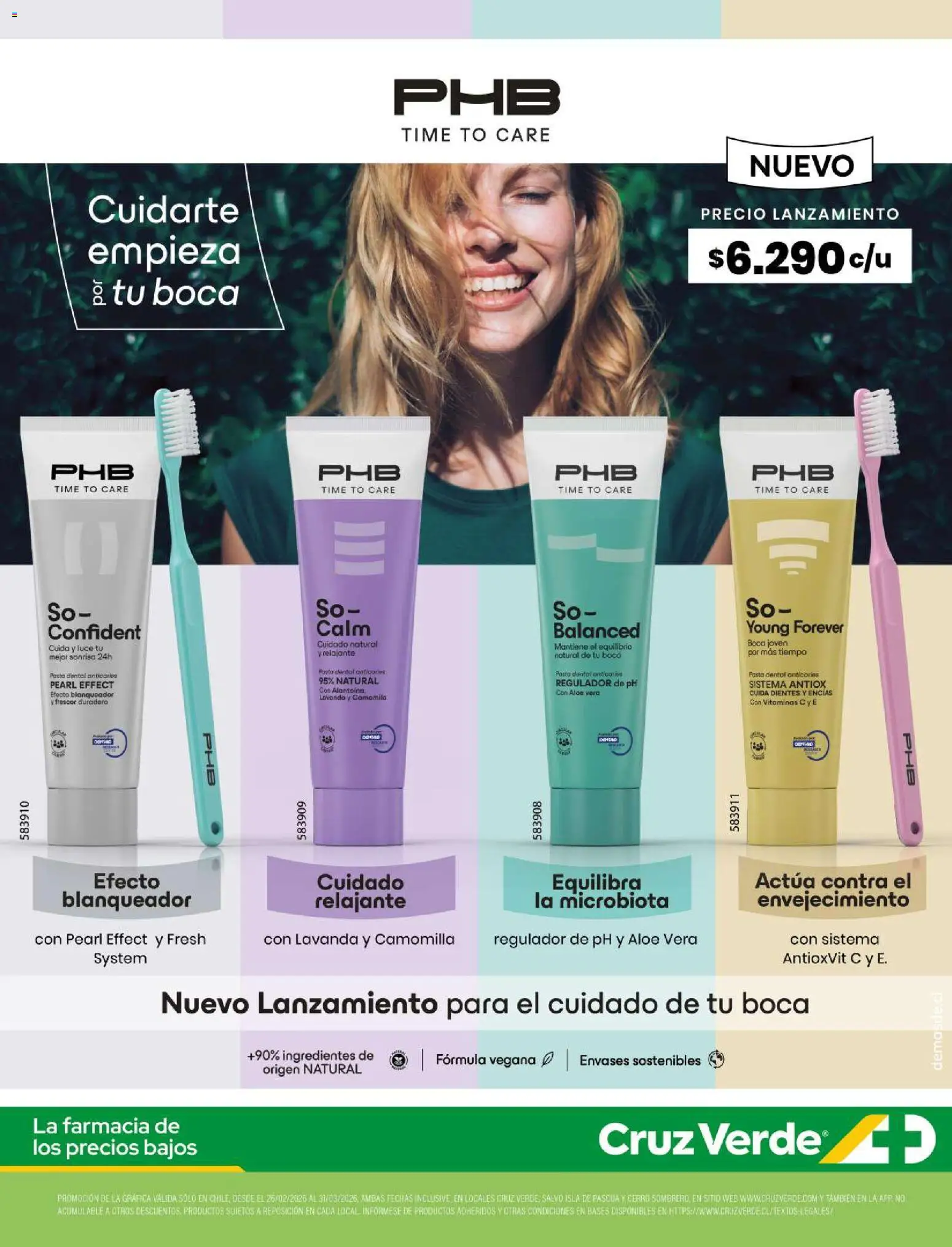 Cruz Verde - Bucal Pro │ válido desde el 01.03.2026 | Página: 20 | Productos: Vitaminas, Pasta dental, Pasta