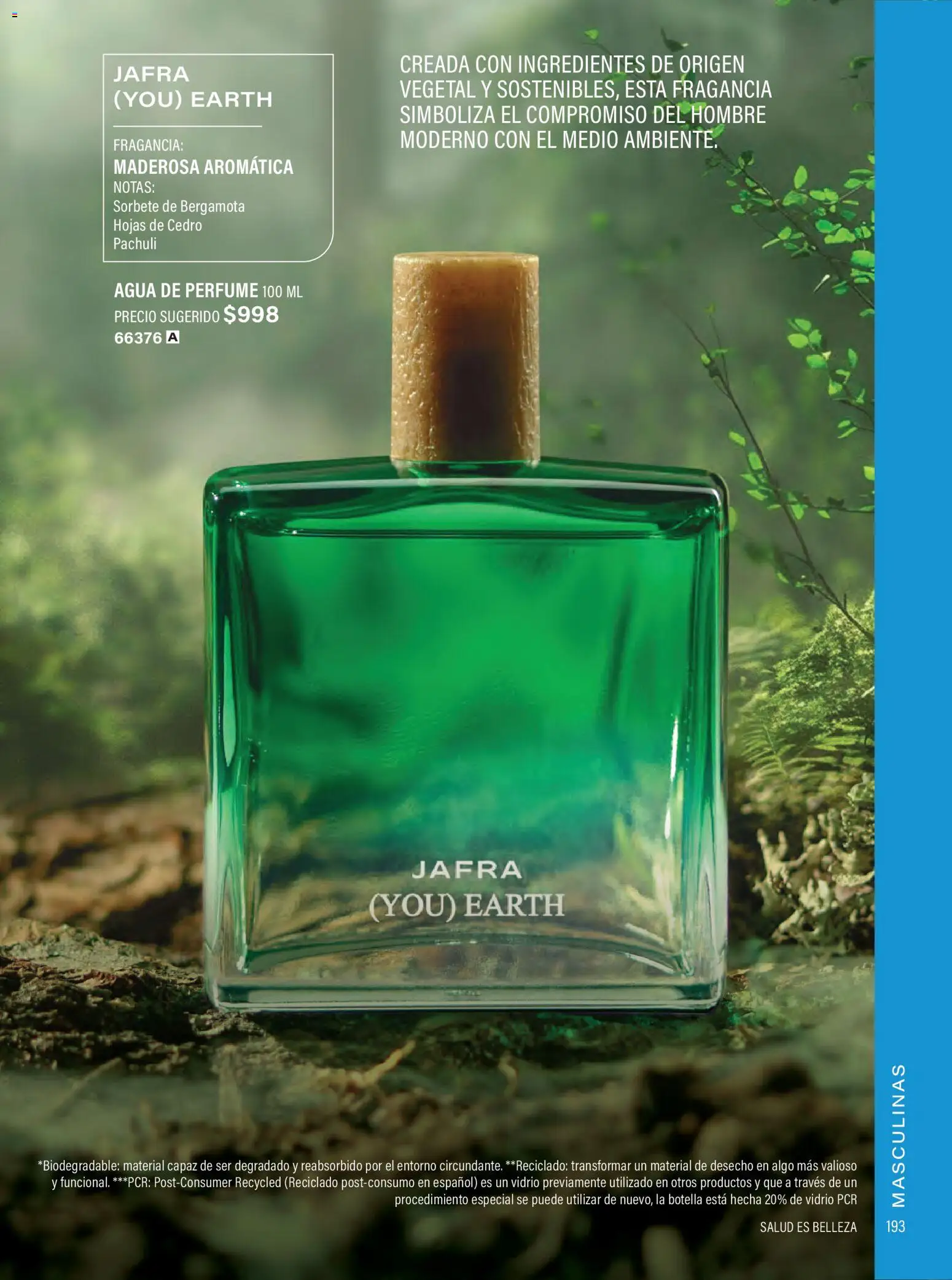 Nuevas ofertas de JAFRA válidas en toda la República Mexicana desde el 01.02.2026. ¡Encuentra las mejores ofertas en JAFRA catálogo Organizador de Ventas! | Página: 191 | Productos: Agua, Botella, Perfume, Fragancia