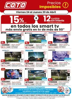 Vista previa Coto - Electro Motivo A válido desde el 24.04.2026