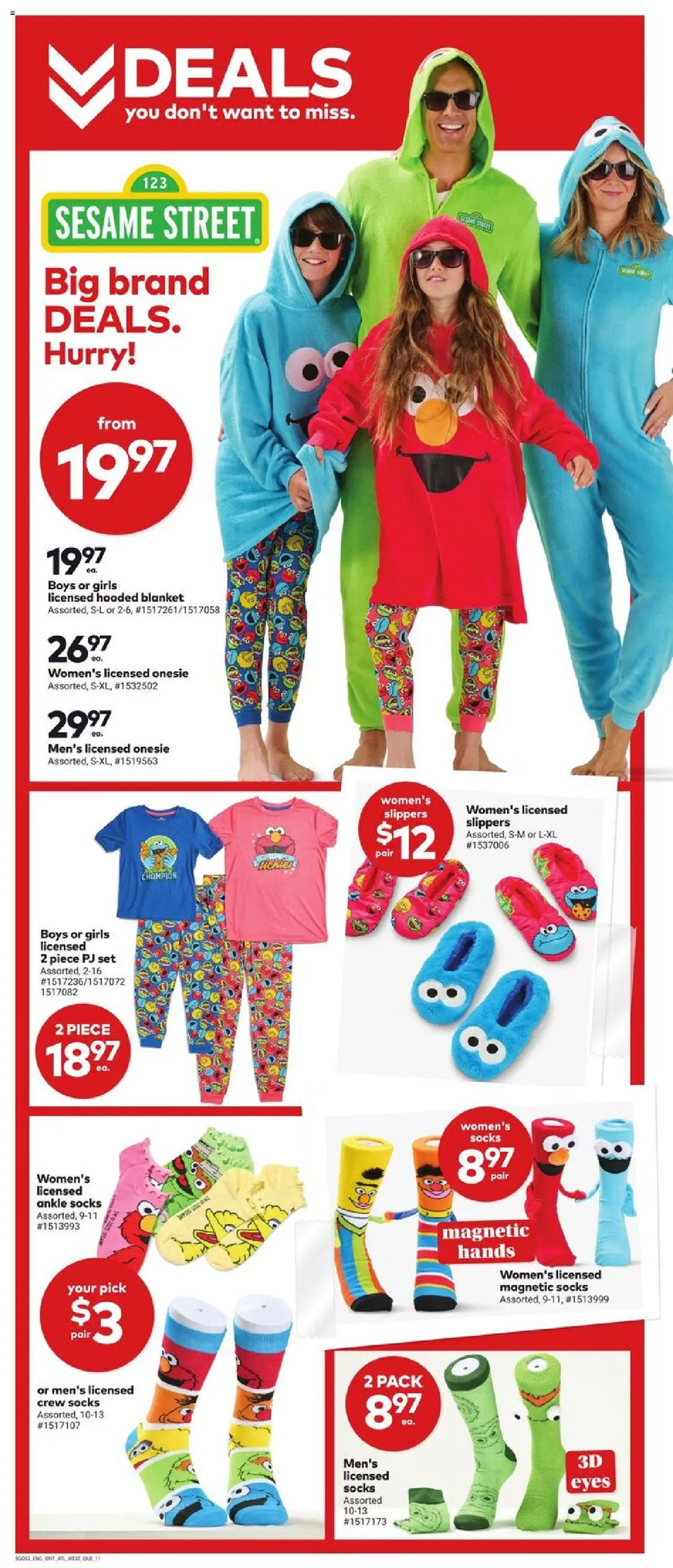 Giant Tiger flyer valid from 13.08.2025 | Page: 13 | Products: Slippers, Blanket, Shoes, Socks