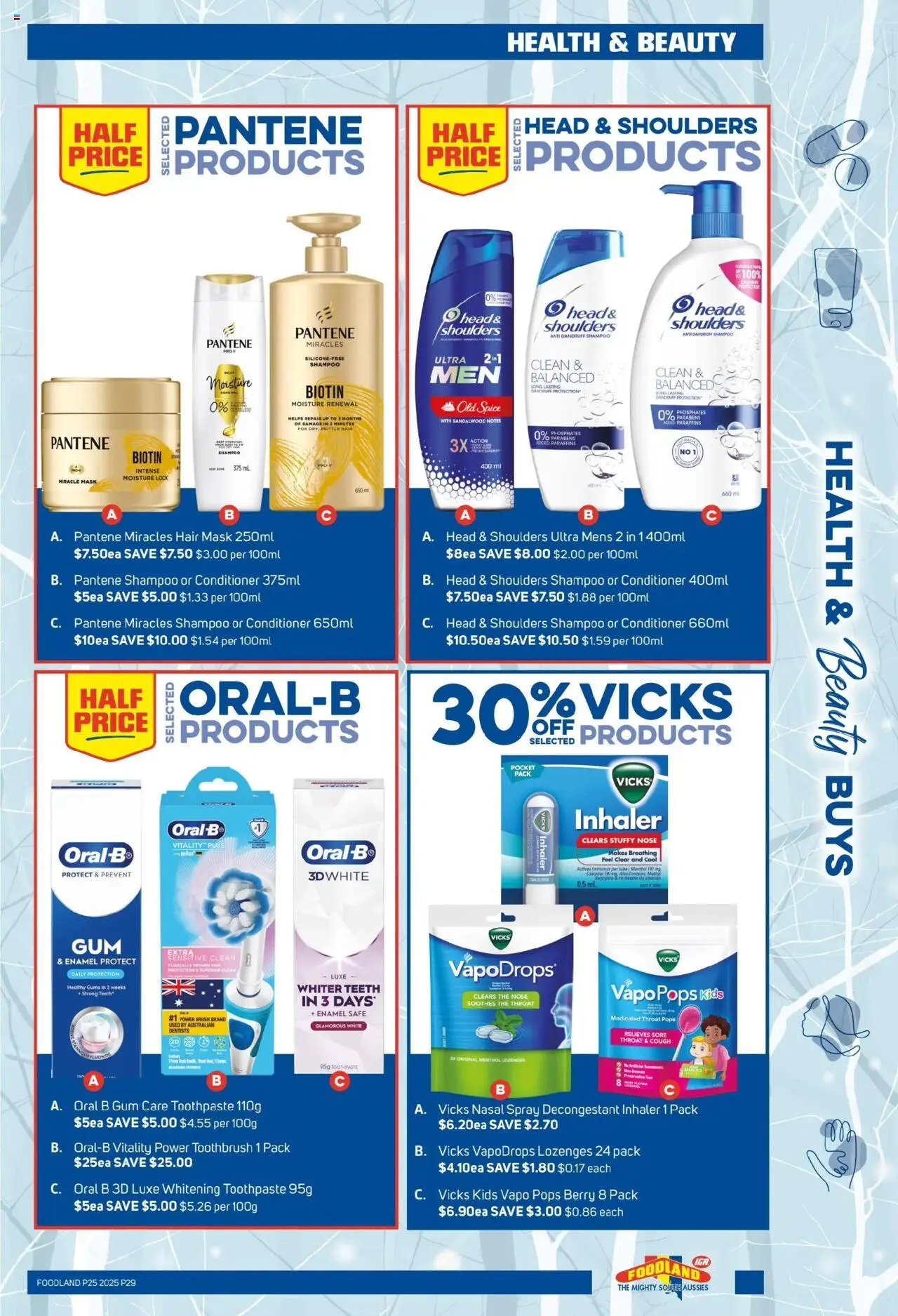 Foodland catalogue - valid from 18.06.2025 | Page: 29 | Products: Shampoo, Hair mask, Toothpaste, Nasal spray