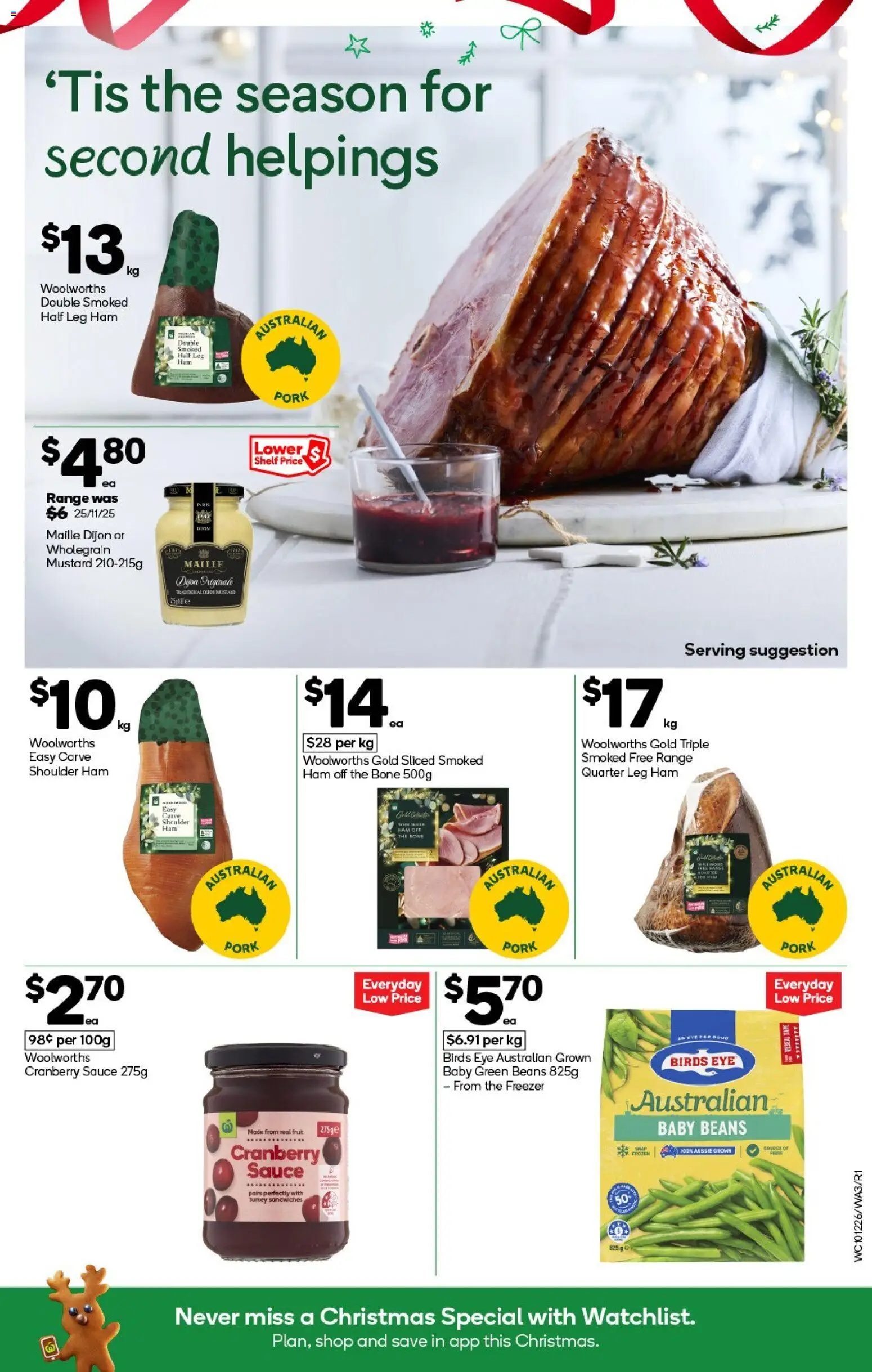 Woolworths catalogue - valid from 10.12.2025 | Page: 3 | Products: Shelf, Pork, Sauce, Freezer